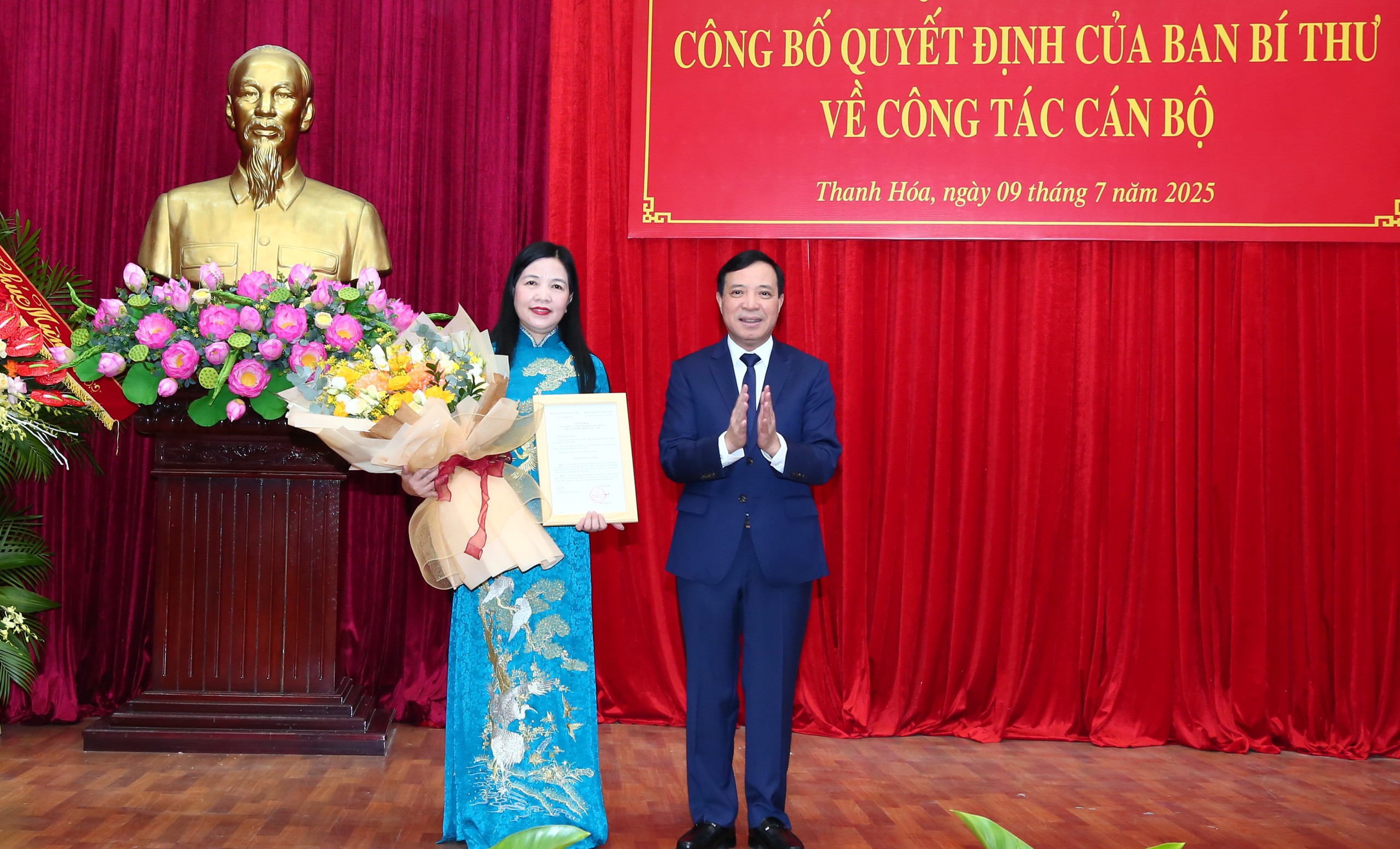 Thanh Hóa có tân nữ Chủ nhiệm Ủy ban Kiểm tra Tỉnh ủy- Ảnh 1.