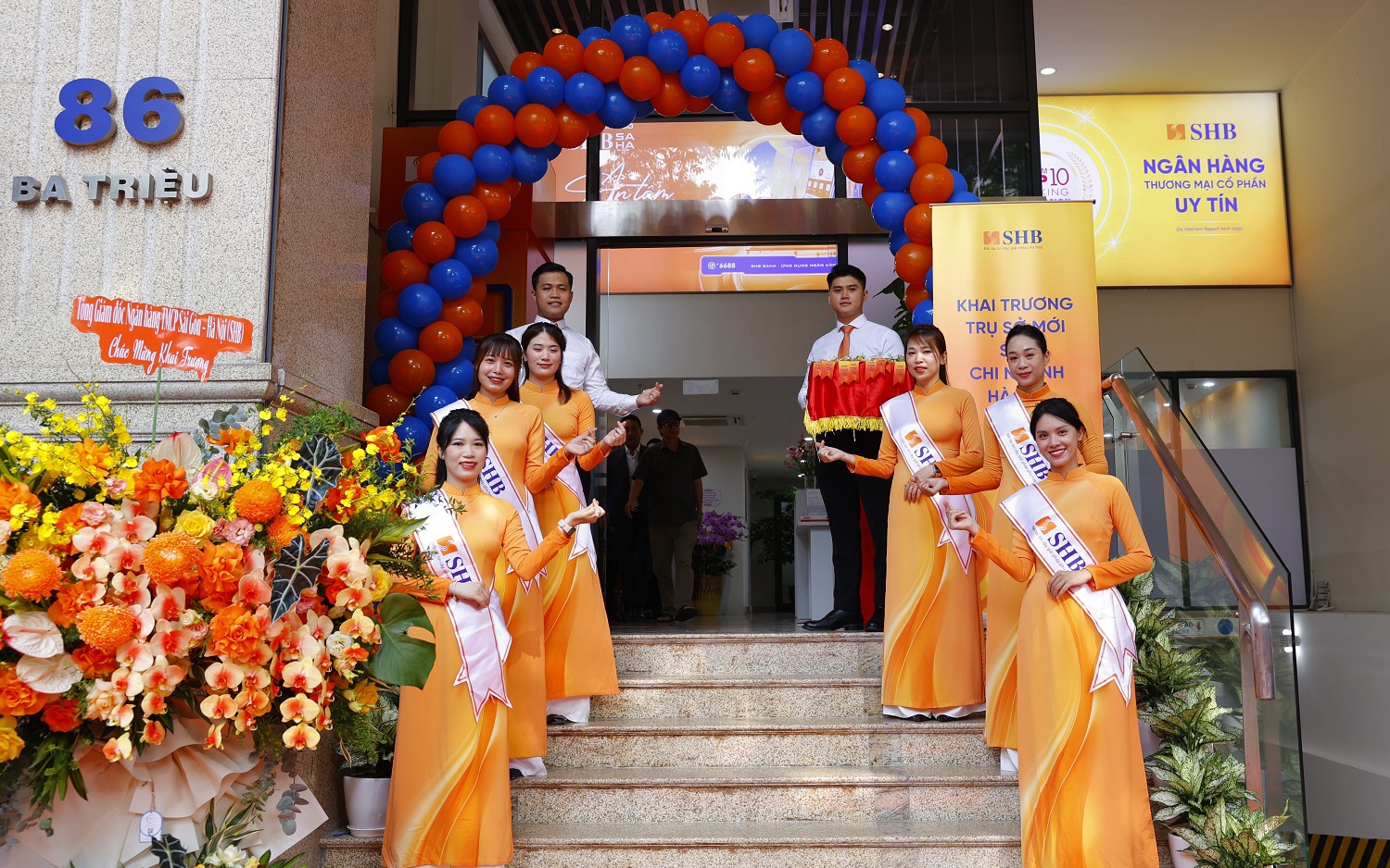 SHB Chi nhánh Hà Nội chuyển địa điểm về phố Bà Triệu