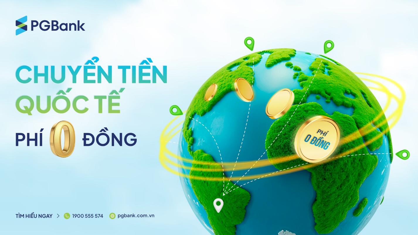 PGBank ưu đ&atilde;i lớn về ph&iacute; chuyển v&agrave; tỉ gi&aacute; mua ngoại tệ - Ảnh 1.