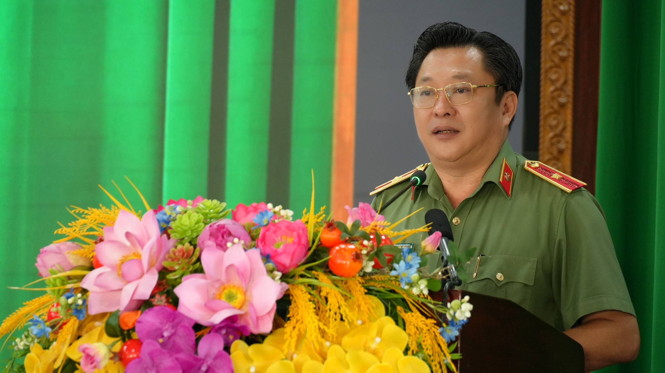 Những hình ảnh tại lễ ra quân trấn áp tội phạm ở Đồng Tháp- Ảnh 2.