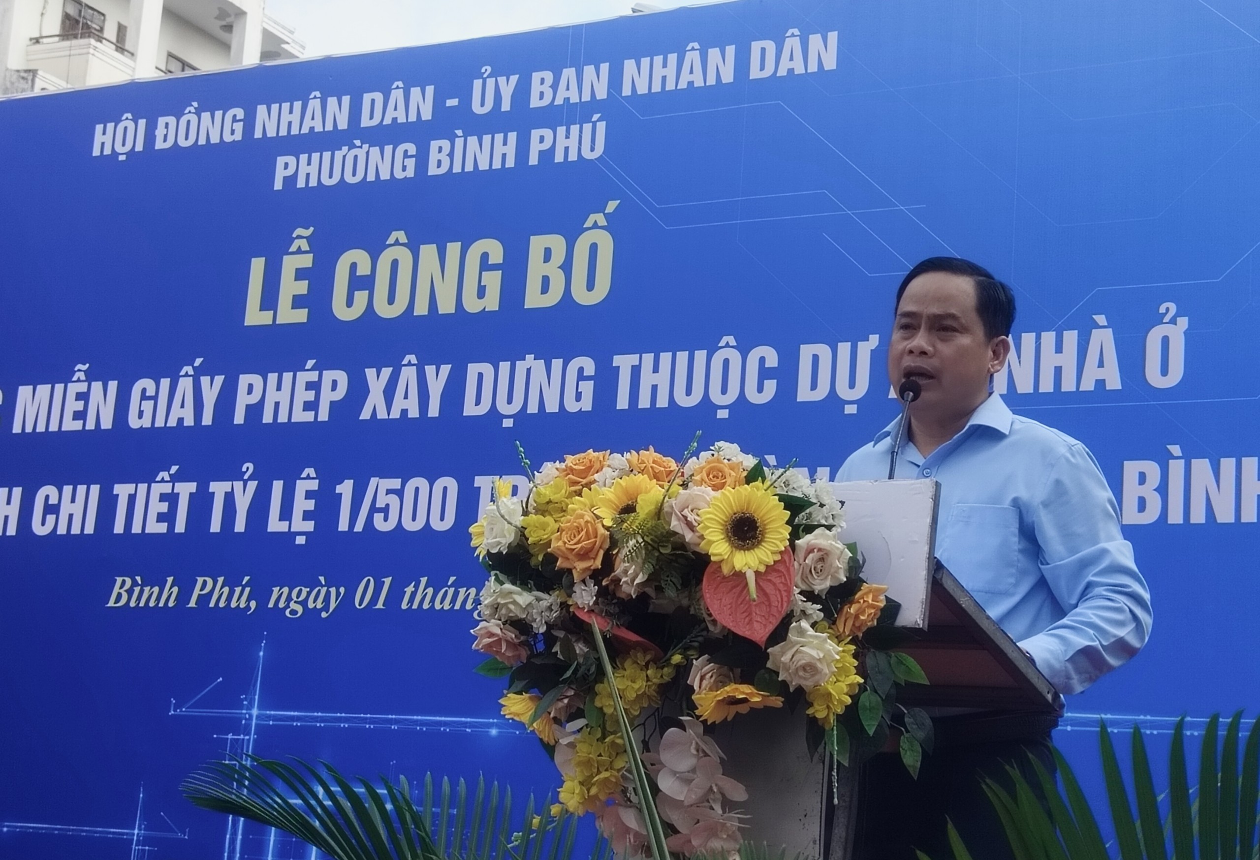 Công bố 3 khu vực tại phường Bình Phú được miễn giấy phép xây dựng- Ảnh 3.