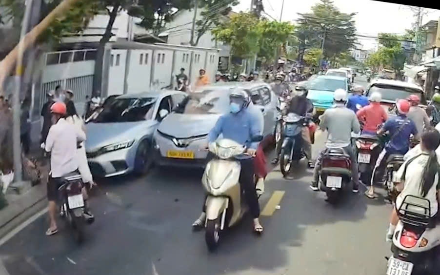 Thực nghiệm hiện trường vụ ẩu đả trên đường Nguyễn Hữu Hào, TP HCM