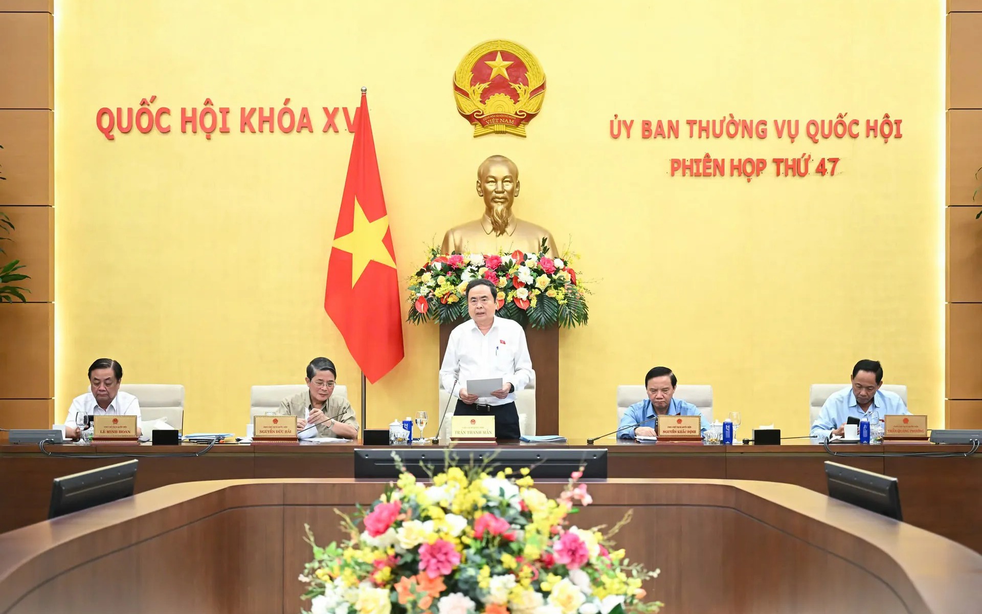 Phiên họp thứ 48 của Ủy ban Thường vụ Quốc hội xem xét 17 nội dung quan trọng