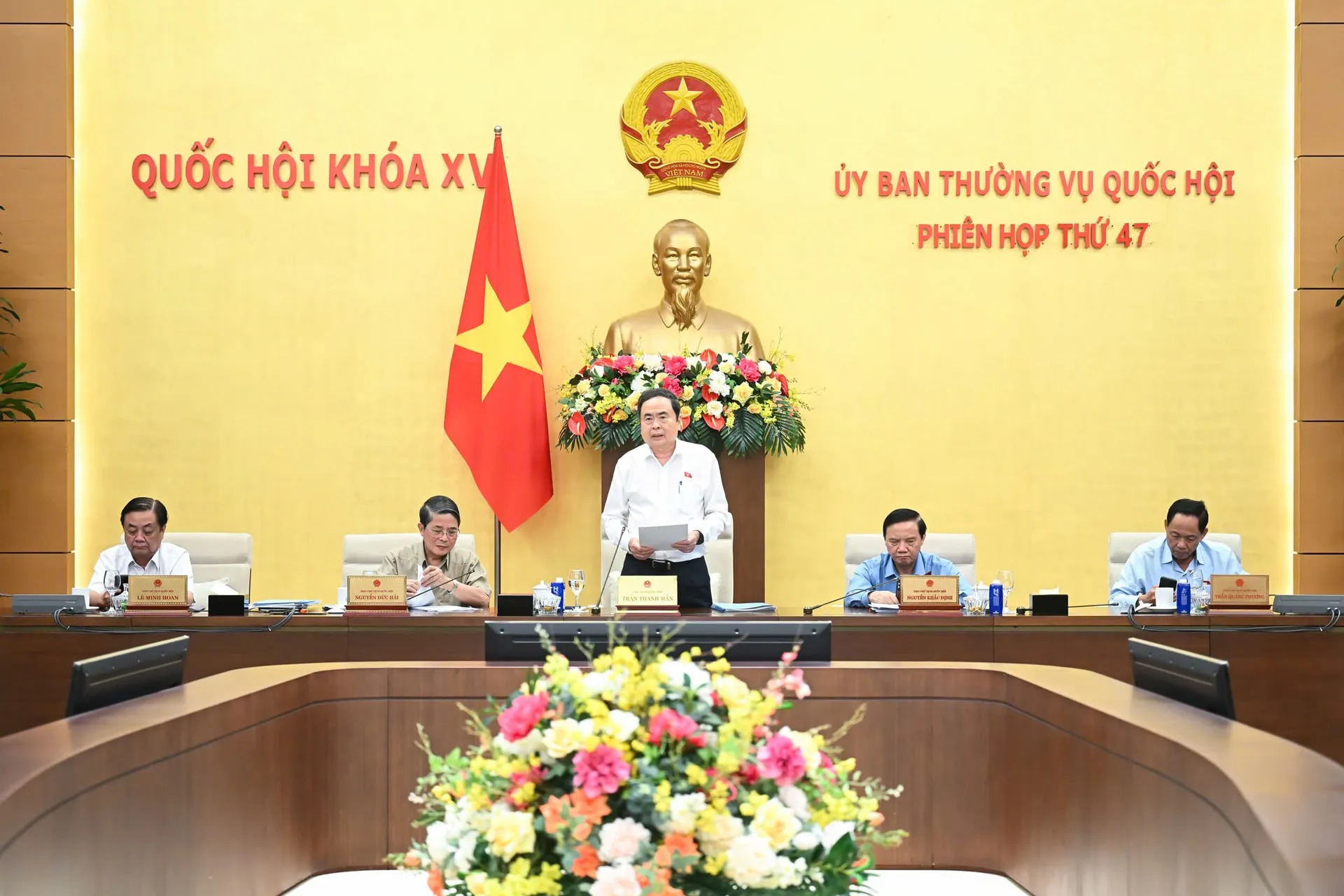 Phi&ecirc;n họp thứ 48 của Ủy ban Thường vụ Quốc hội xem x&eacute;t 17 nội dung quan trọng- Ảnh 1.