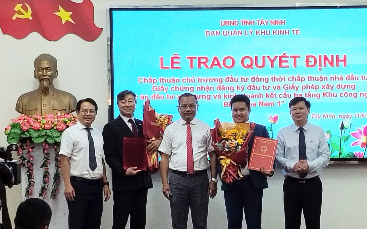 Tây Ninh sẽ có khu công nghiệp sạch