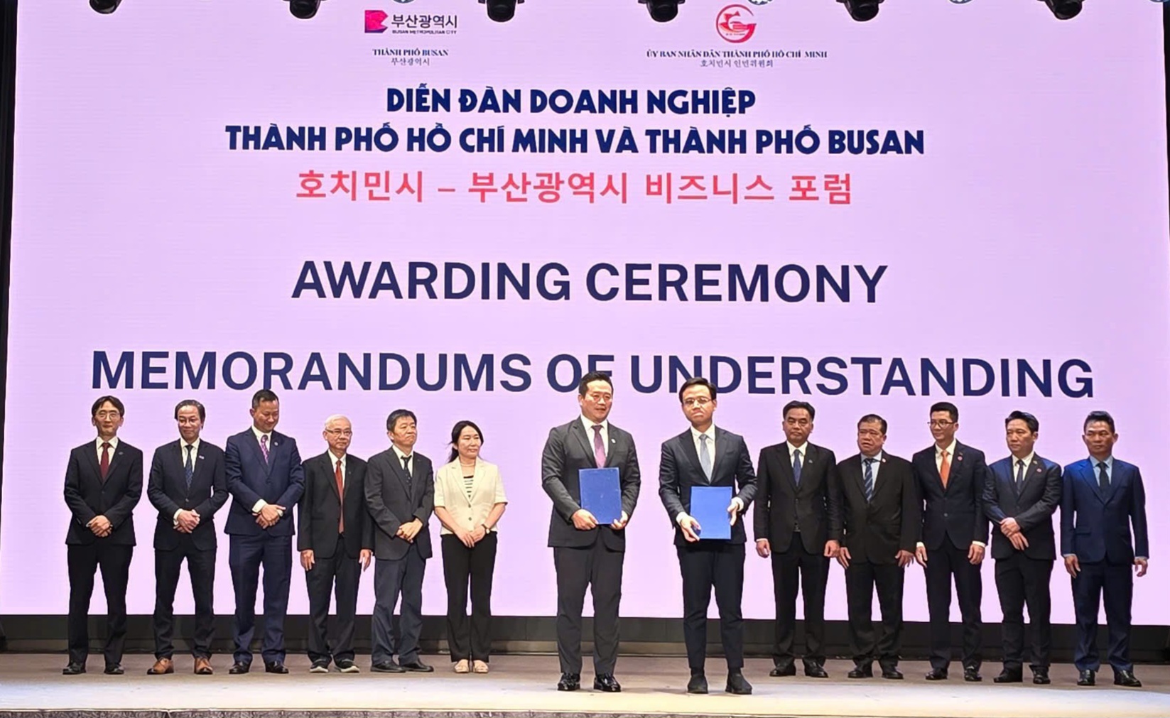L&atilde;nh đạo UBND TP HCM v&agrave; Becamex th&uacute;c đẩy đầu tư tại H&agrave;n Quốc - Ảnh 1.