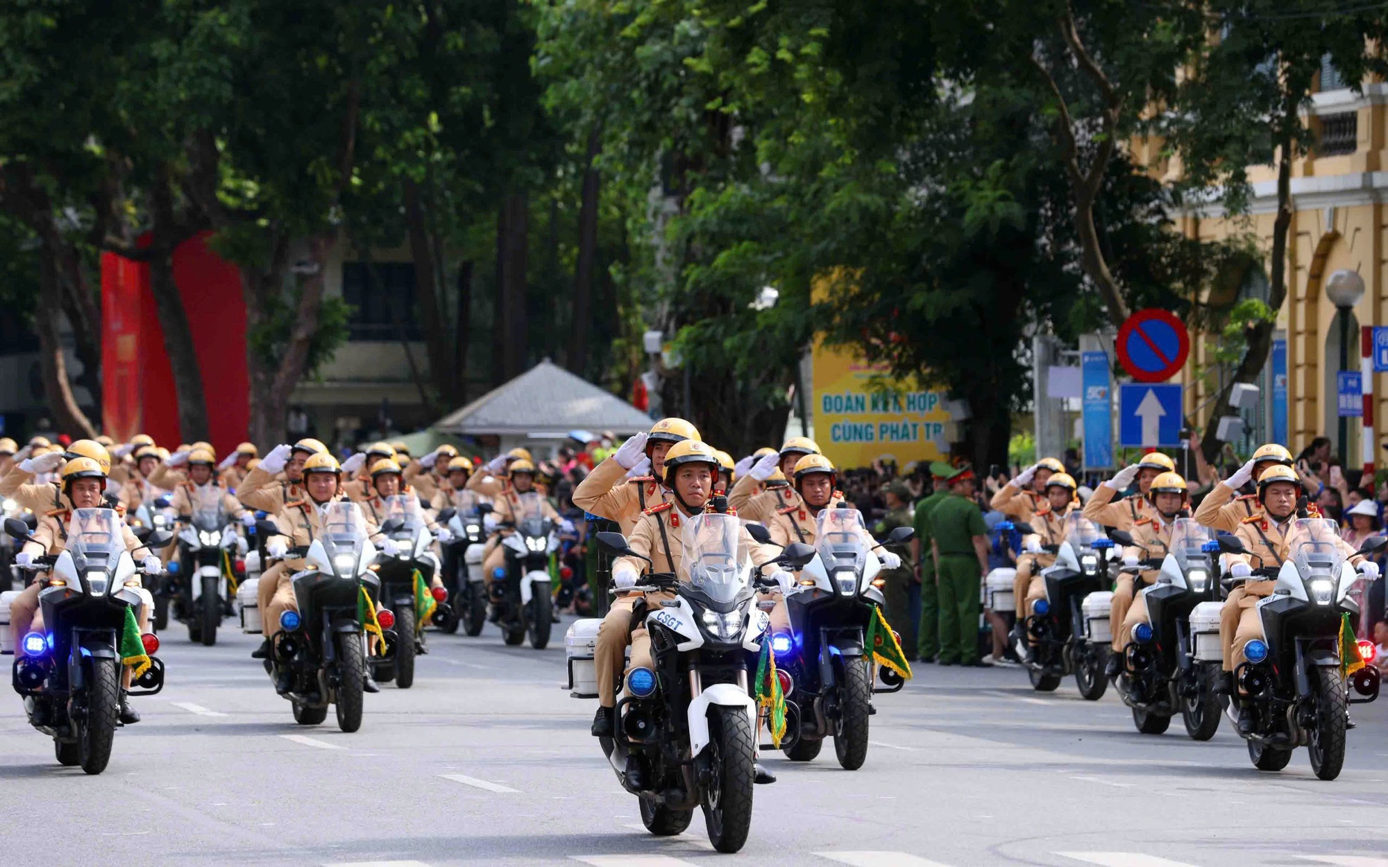 Cục CSGT thông báo lịch hạn chế phương tiện vào Hà Nội dịp 2-9 - Ảnh 2.