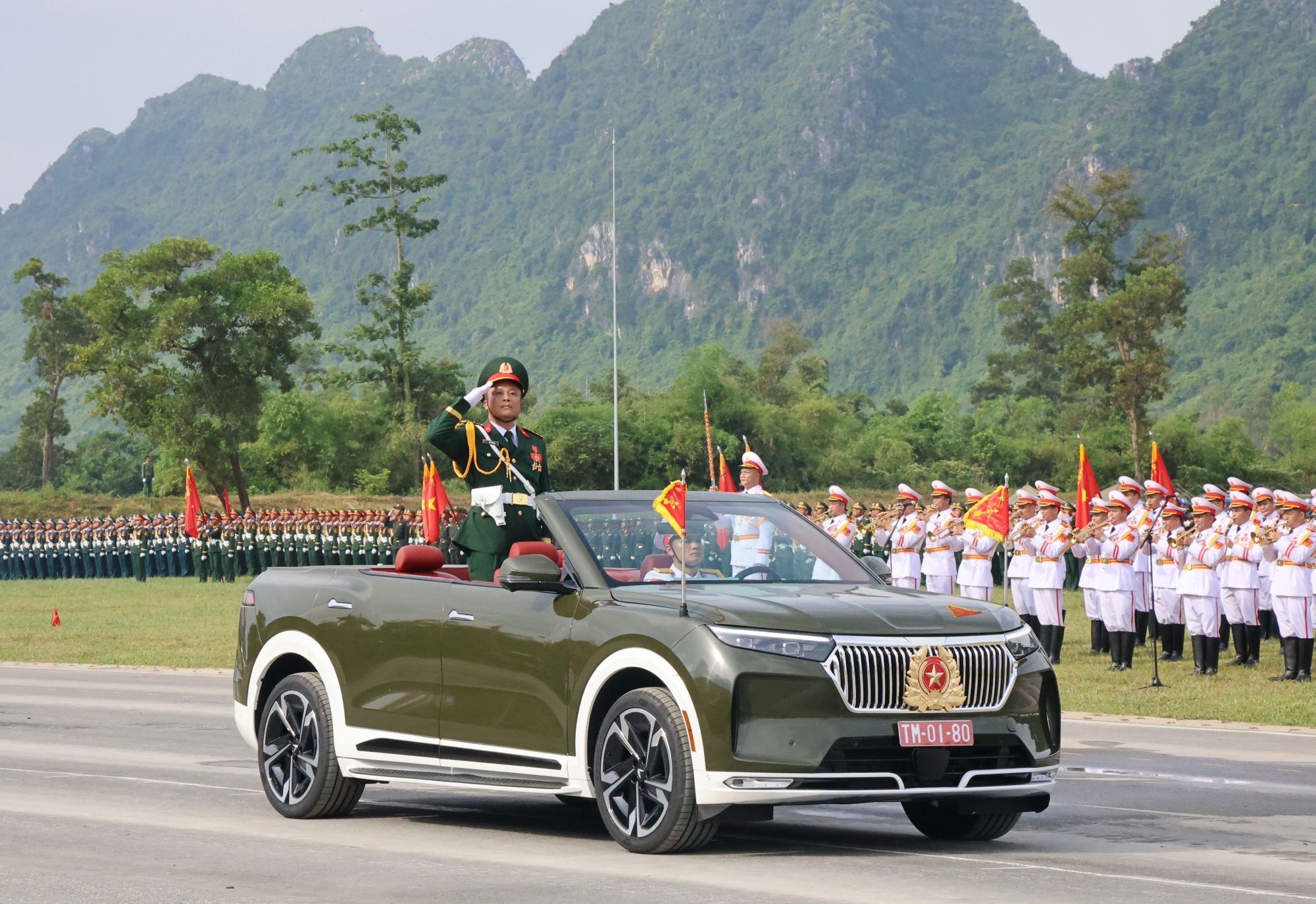 Tổng hợp luyện diễu binh Kỷ niệm 80 năm C&aacute;ch mạng Th&aacute;ng T&aacute;m v&agrave; Quốc kh&aacute;nh - Ảnh 2.