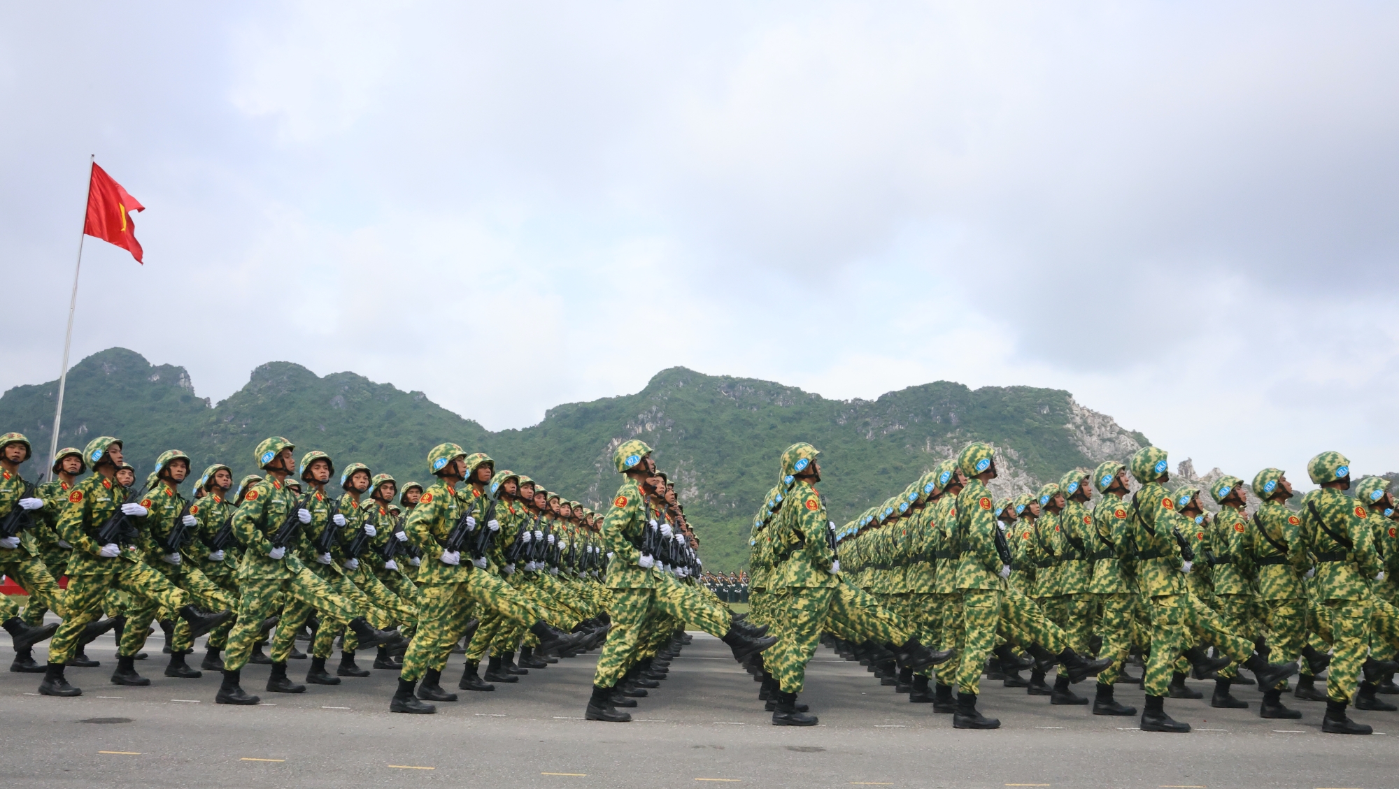 Tổng hợp luyện diễu binh Kỷ niệm 80 năm C&aacute;ch mạng Th&aacute;ng T&aacute;m v&agrave; Quốc kh&aacute;nh - Ảnh 11.