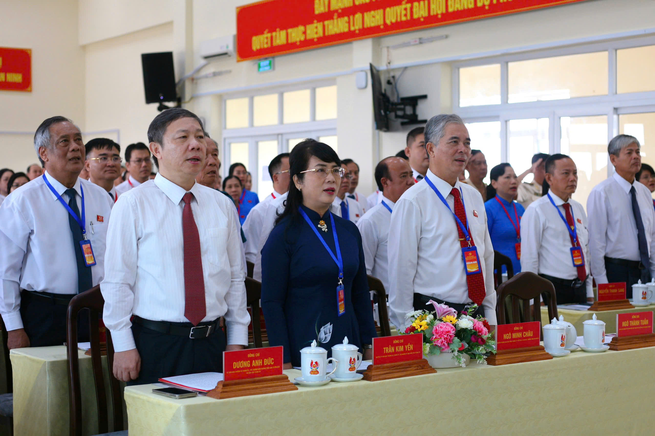 Đại hội Đảng bộ phường B&igrave;nh Đ&ocirc;ng: "Đo&agrave;n kết - D&acirc;n chủ - Kỷ cương - Đổi mới" - Ảnh 2.
