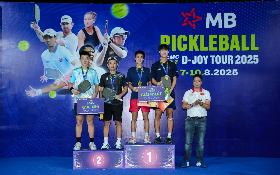 Gần 1.500 trận đấu mãn nhãn tại MB Pickleball D-Joy Tour 2025 - HCMC Leg 2