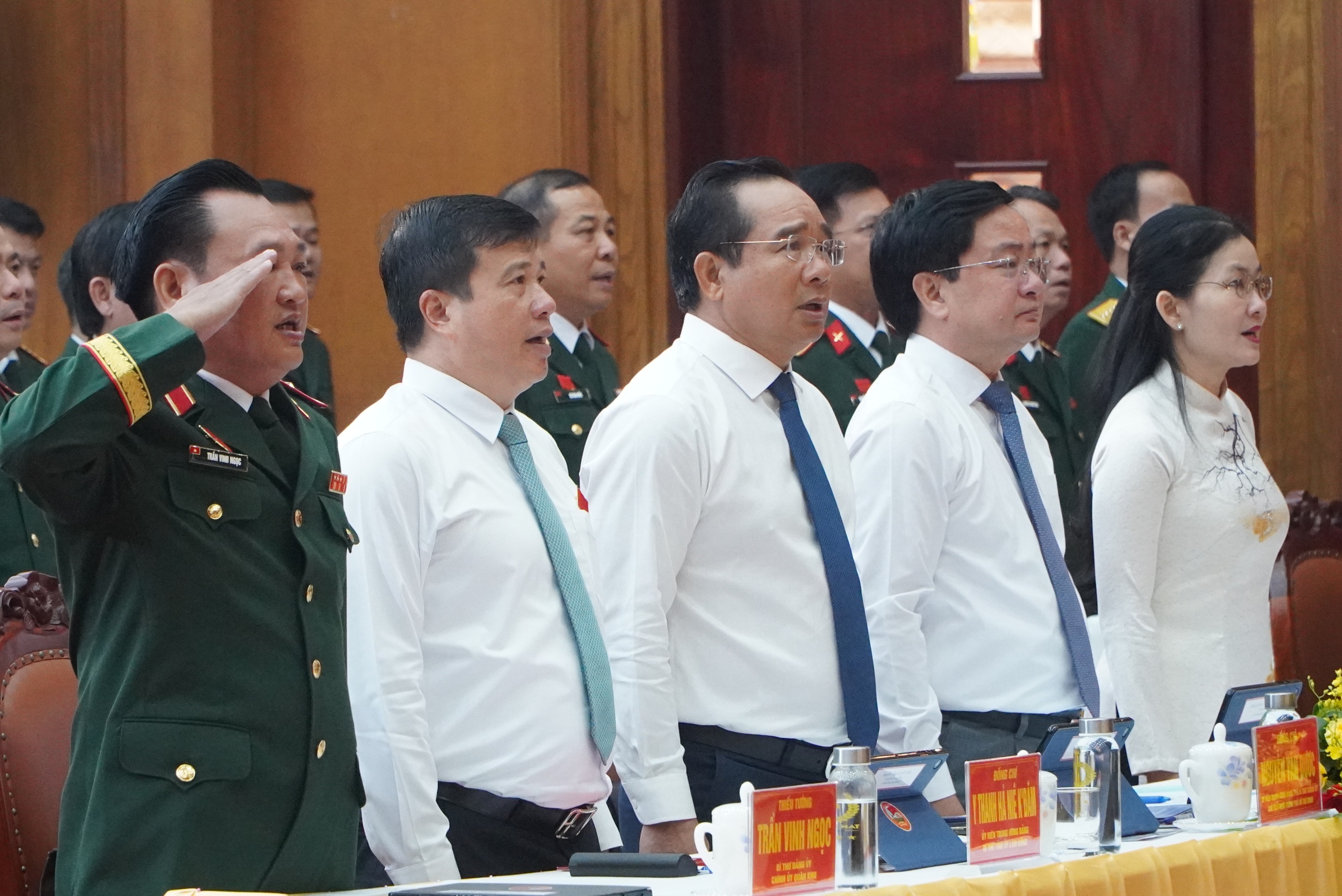 Đại tướng Trịnh Văn Quyết dự Đại hội đại biểu Đảng bộ Quân khu 7 lần thứ XI, nhiệm kỳ 2025-2030- Ảnh 4.