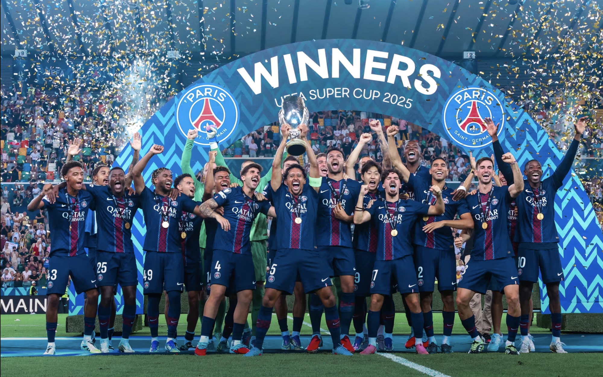 PSG lập kỳ tích với Siêu cúp châu Âu