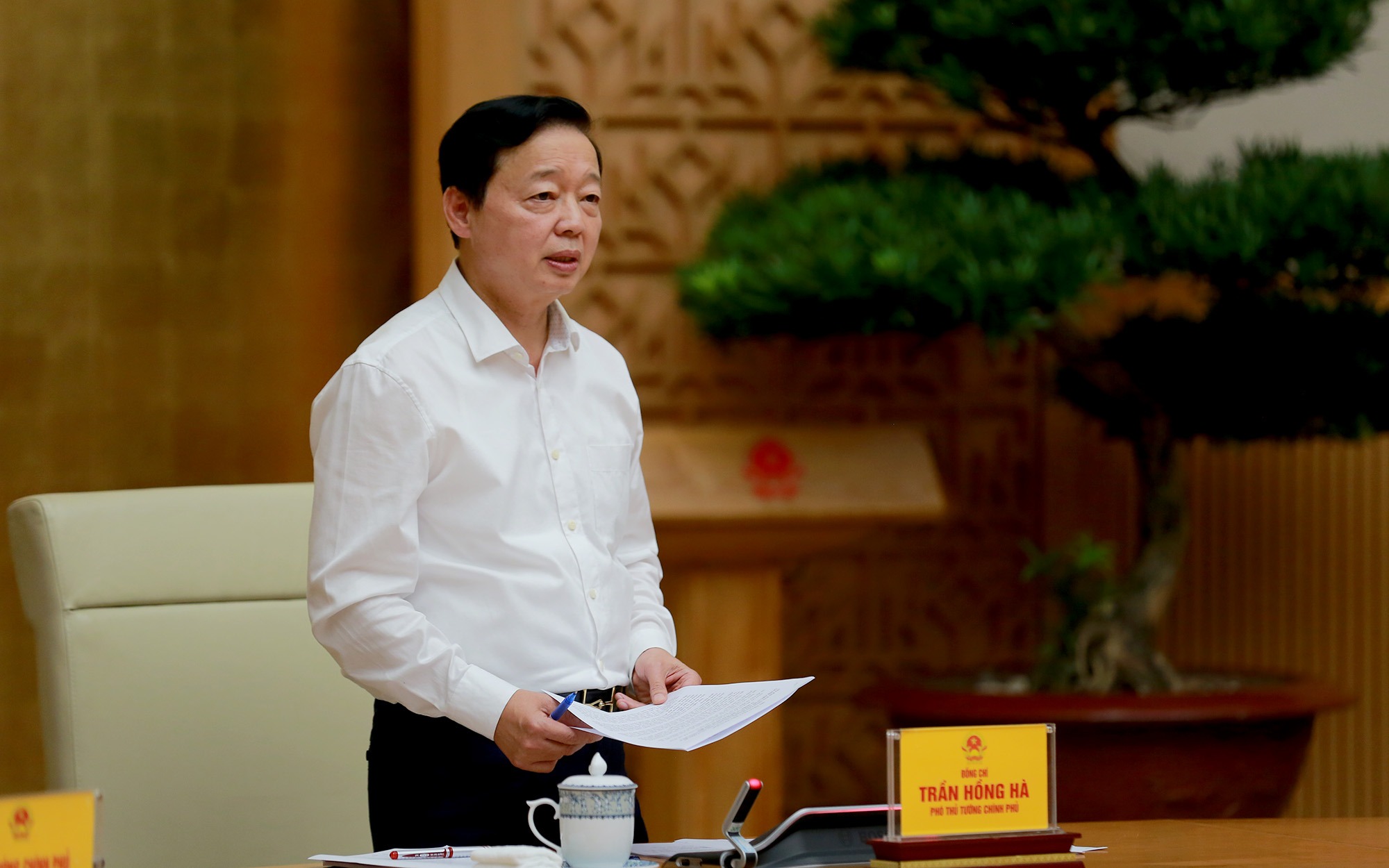 Ph&oacute; Thủ tướng Trần Hồng H&agrave; y&ecirc;u cầu nghi&ecirc;n cứu h&igrave;nh phạt lao động c&ocirc;ng &iacute;ch cho vi phạm giao th&ocirc;ng - Ảnh 1.