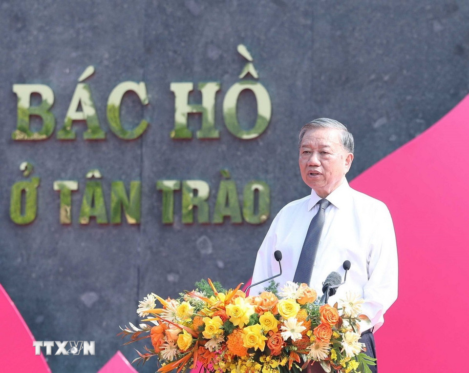 Tổng B&iacute; thư T&ocirc; L&acirc;m dự Ng&agrave;y hội to&agrave;n d&acirc;n bảo vệ an ninh Tổ quốc tại Tuy&ecirc;n Quang - Ảnh 2.
