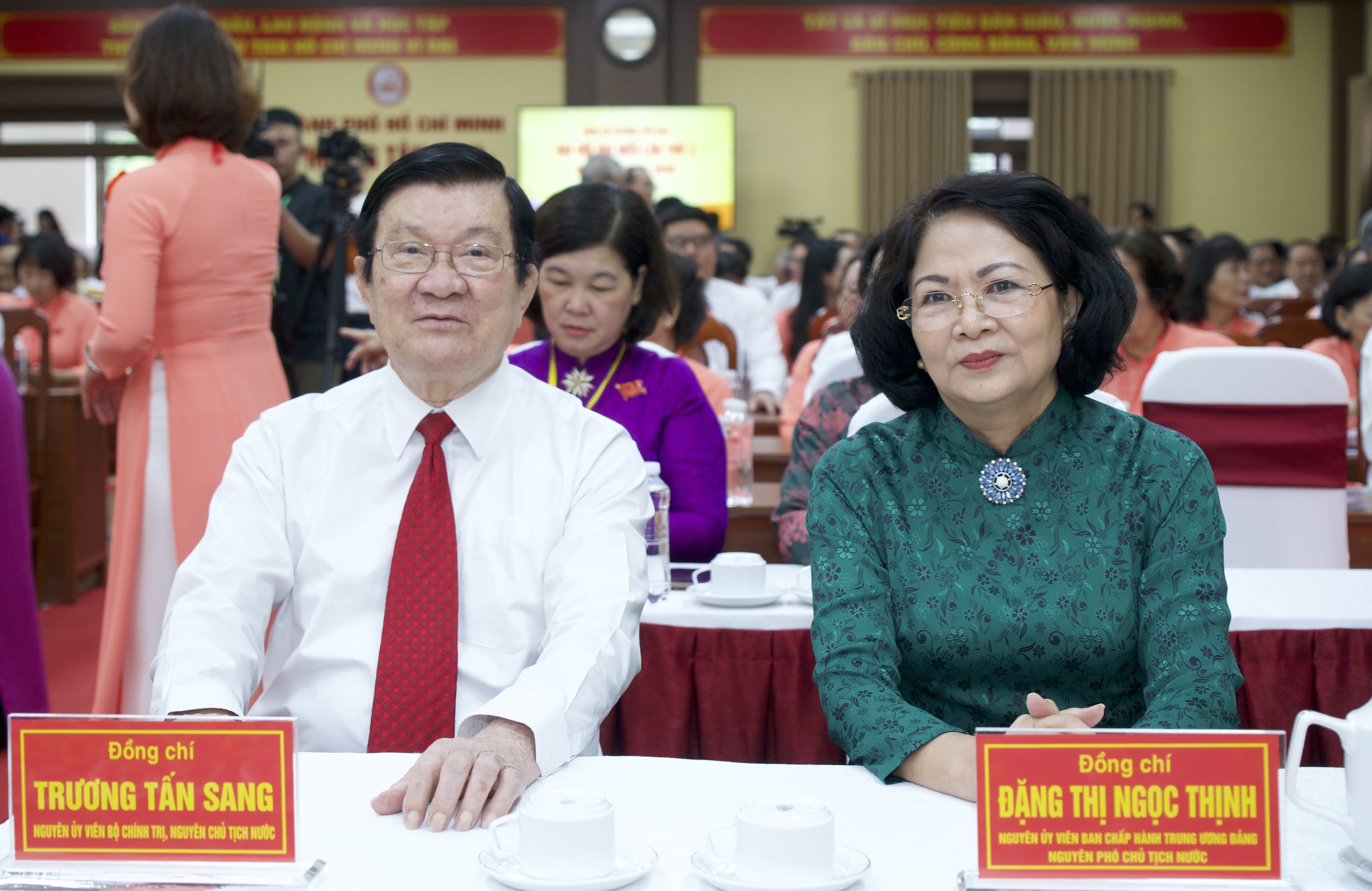 Chủ tịch UBND TP HCM Nguyễn Văn Được dự, chỉ đạo đại hội phường Tân Định- Ảnh 1.
