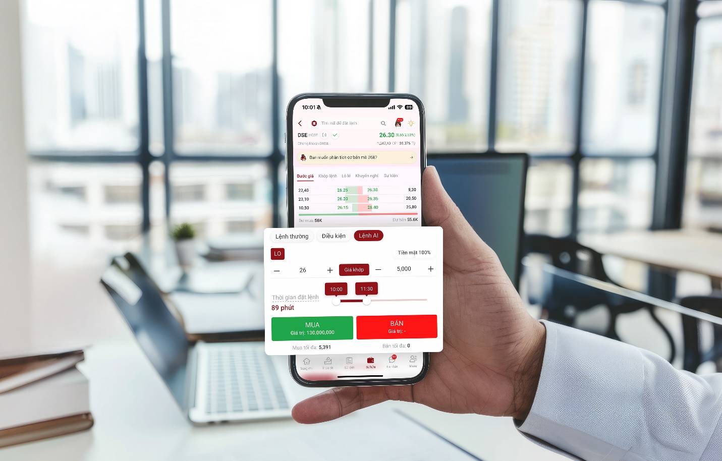 Lệnh AI của DNSE: Bước tiến mới tối ưu gi&aacute; giao dịch- Ảnh 1.