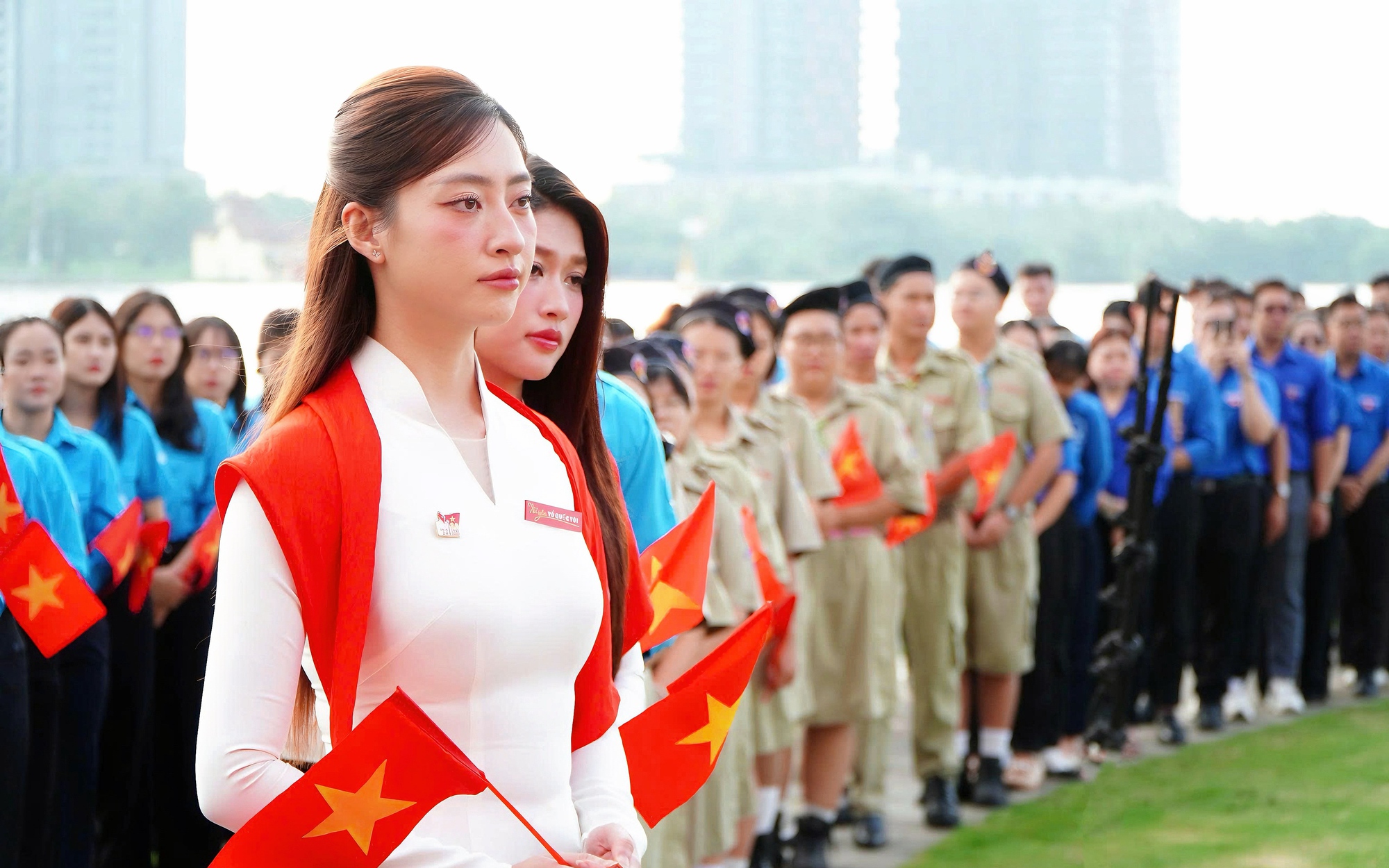 Hoa hậu Lương Thuỳ Linh, Đoàn Thiên Ân cùng tuổi trẻ TP HCM lan toả hành trình “Tôi yêu Tổ quốc tôi"