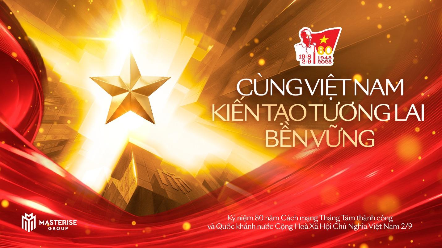 Masterise Group lan tỏa tinh thần y&ecirc;u nước nh&acirc;n dịp 80 năm Quốc kh&aacute;nh 2/9 - Ảnh 1.