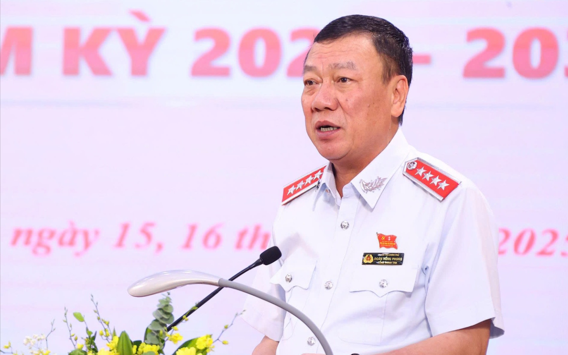 Ông Đoàn Hồng Phong được chỉ định làm Bí thư Đảng ủy Thanh tra Chính phủ