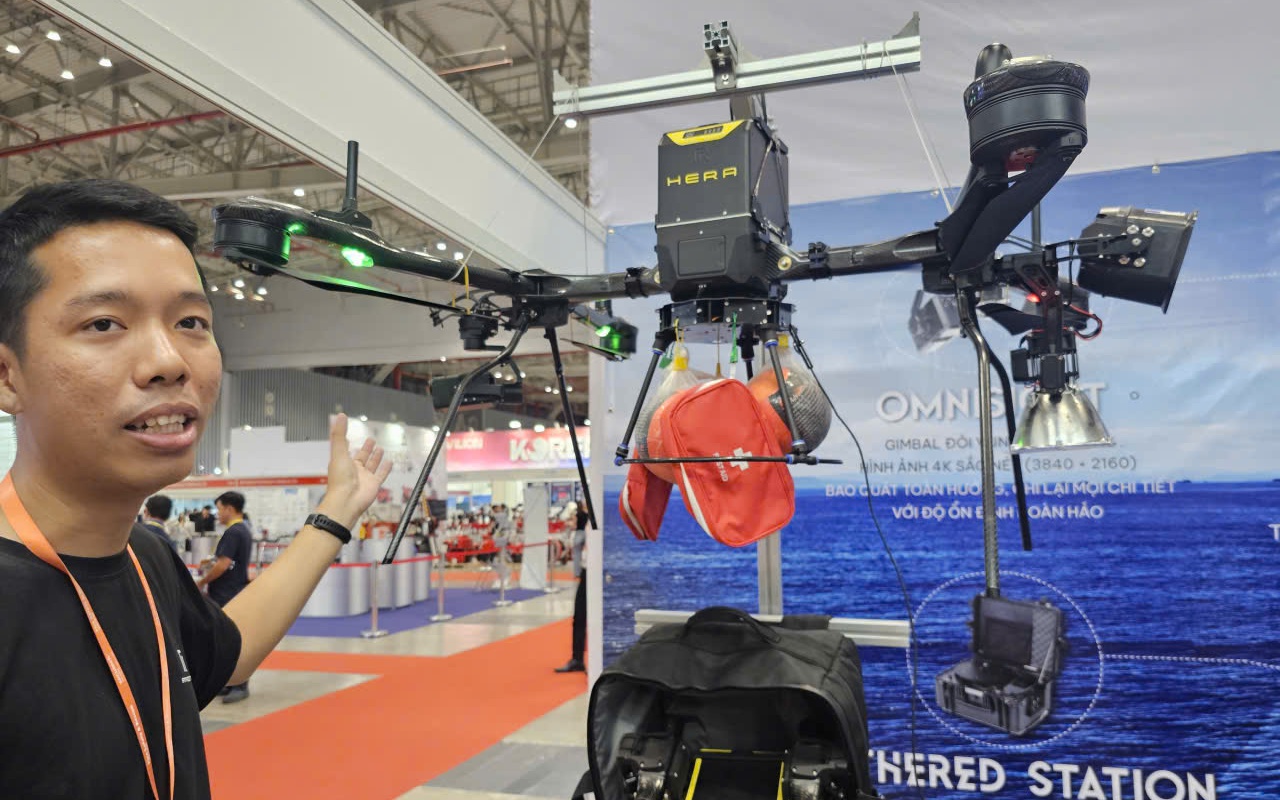 Cận cảnh những UAV do Việt Nam chế tạo