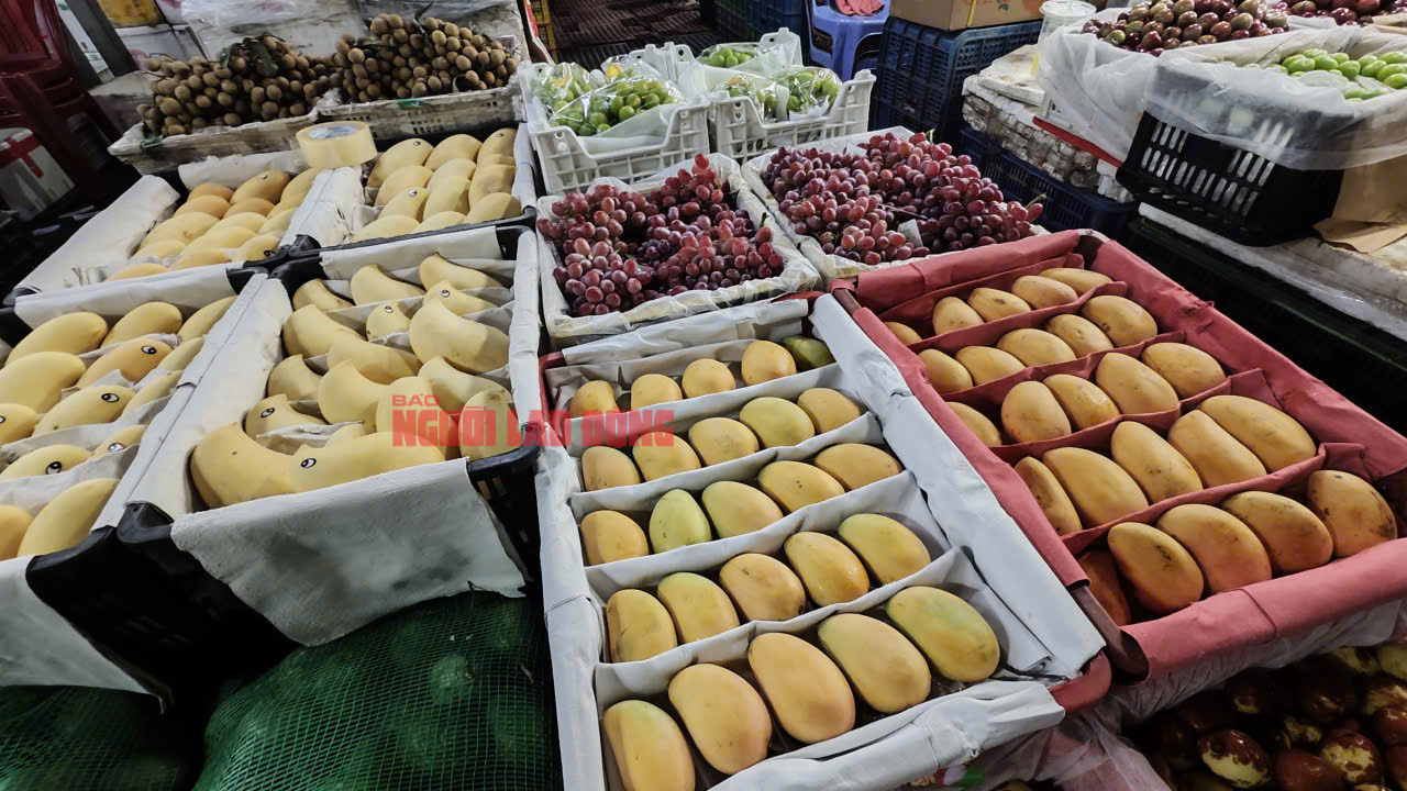 Bất ngờ về xoài Trung Quốc bán tại TP HCM với giá không hề rẻ - Ảnh 2.