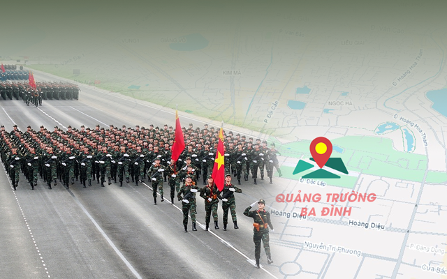 Chi tiết lịch sơ duyệt, tổng duyệt và lộ trình diễu binh, diễu hành đại lễ A80