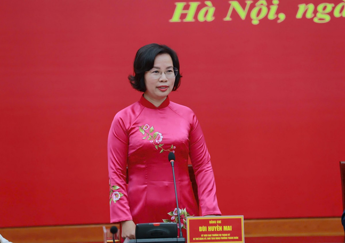 Bà Bùi Huyền Mai được bổ nhiệm Phó Chủ tịch Thường trực ủy ban MTTQ TP Hà Nội - Ảnh 3.