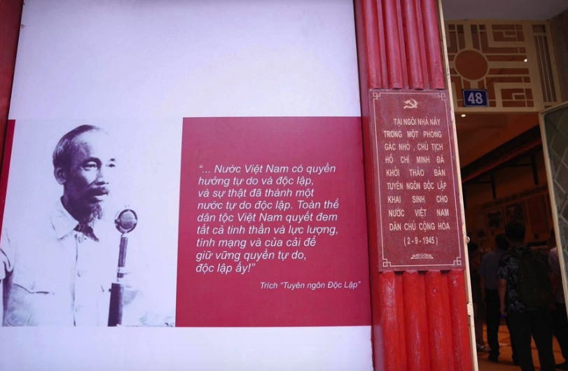 Di t&iacute;ch 48 H&agrave;ng Ngang, nơi Chủ tịch Hồ Ch&iacute; Minh viết Tuy&ecirc;n ng&ocirc;n Độc lập- Ảnh 1.