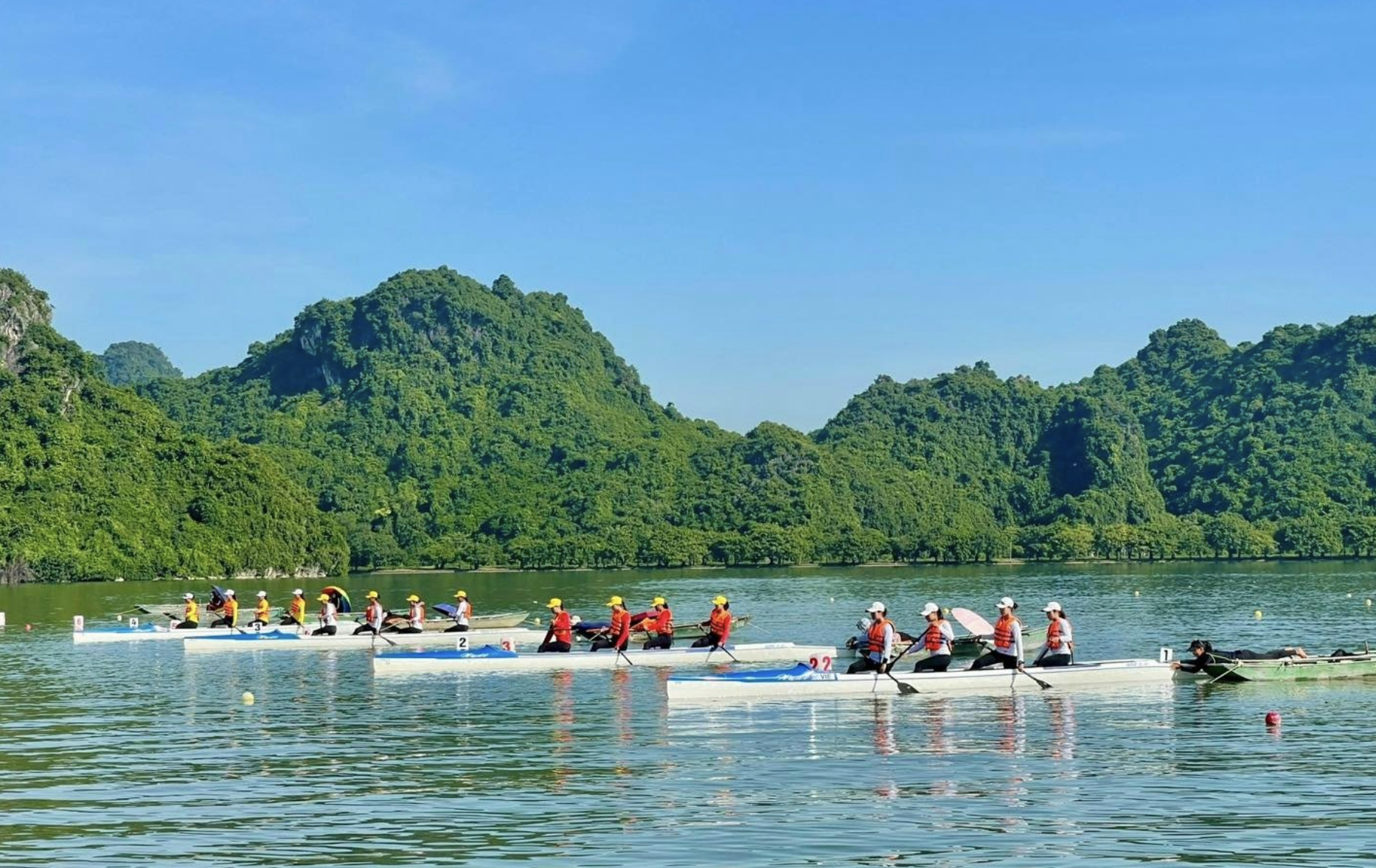 Chủ nh&agrave; TP HCM xếp hạng ba to&agrave;n đo&agrave;n Giải Canoeing trẻ quốc gia - Ảnh 1.