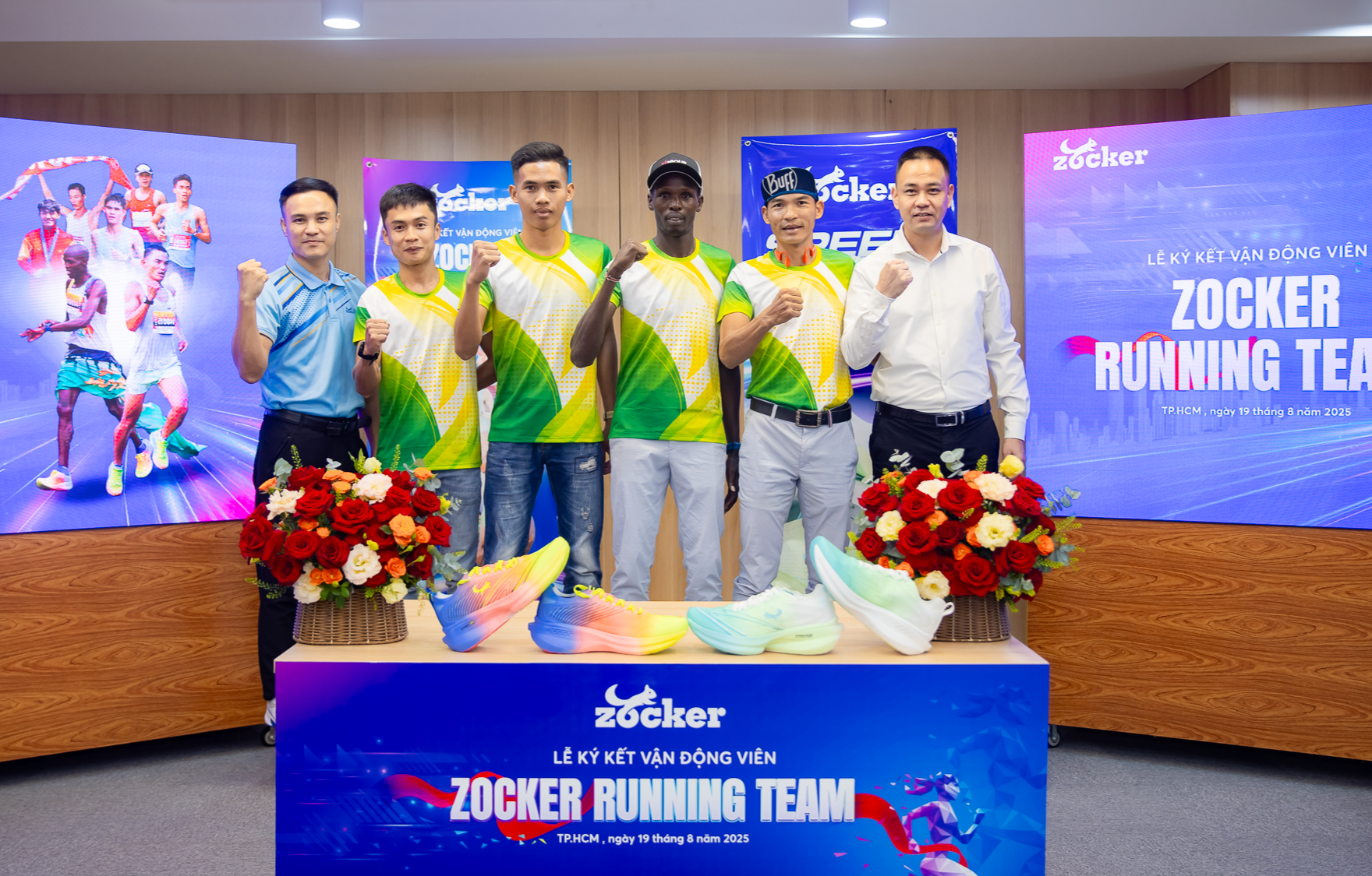 Ra mắt đội chạy bộ Zocker với ngôi sao Kenya - Ảnh 2.