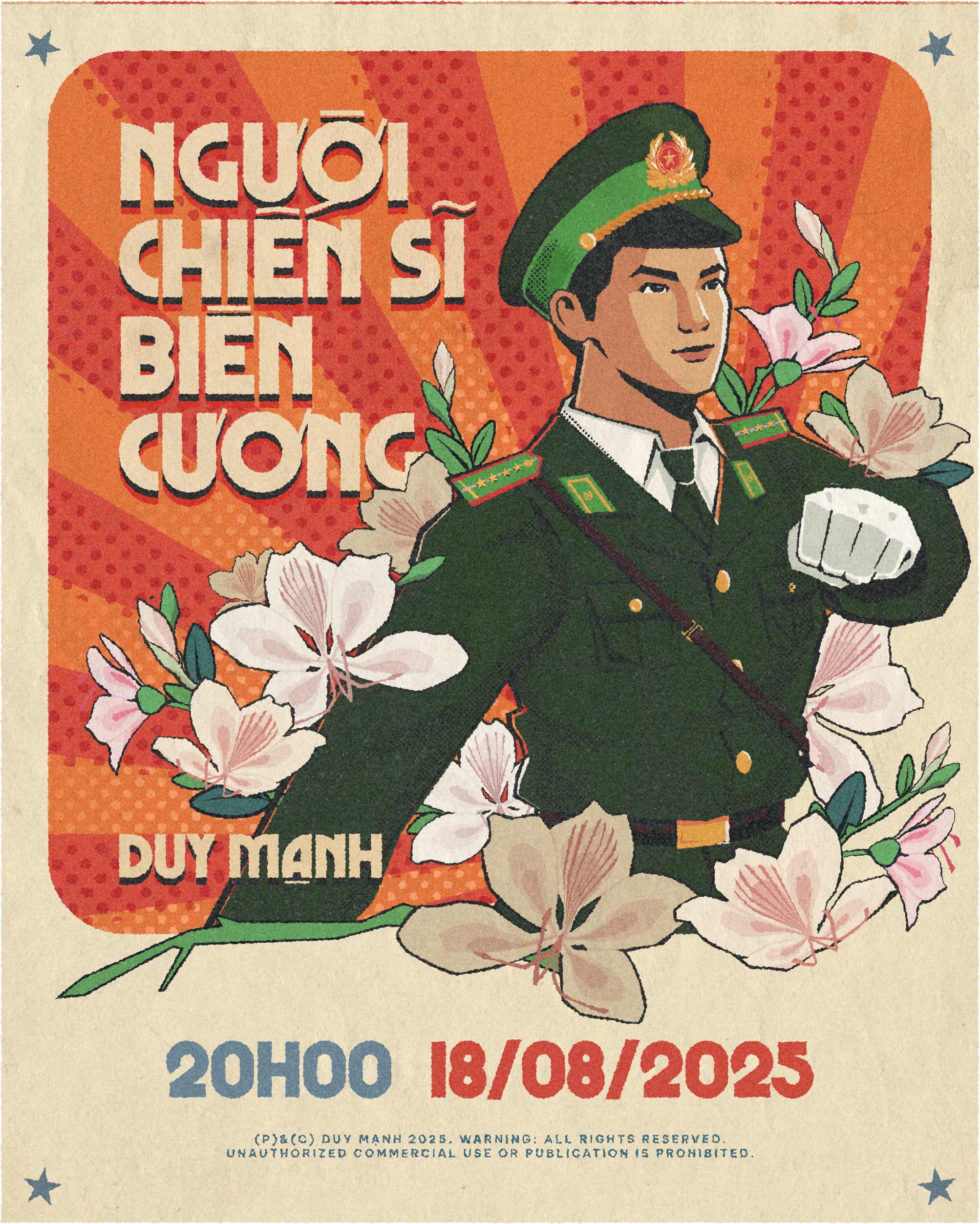 Duy Mạnh t&ocirc;n vinh người l&iacute;nh tuyến đầu với "Người chiến sĩ bi&ecirc;n cương"- Ảnh 1.