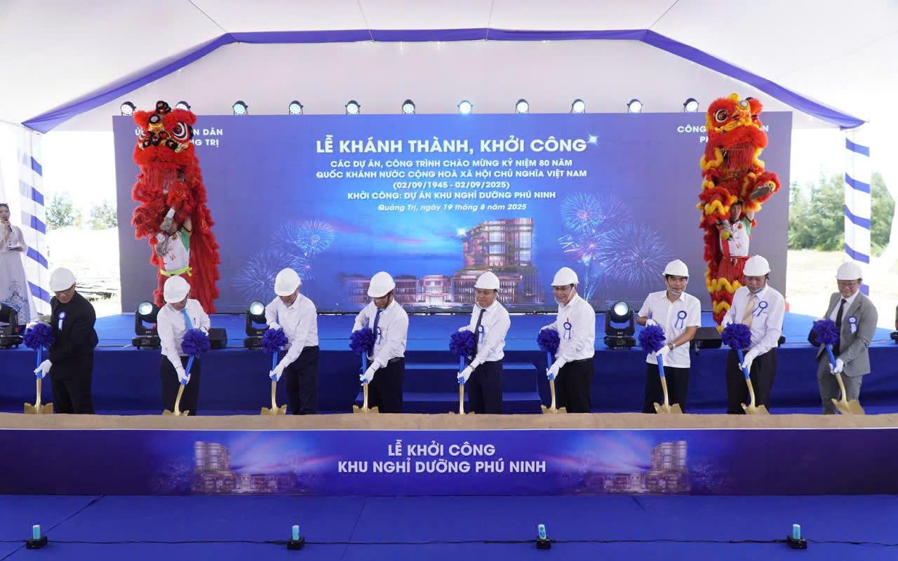 Quảng Trị khởi công loạt dự án ngàn tỉ, thông xe tuyến cao tốc Vạn Ninh - Cam Lộ