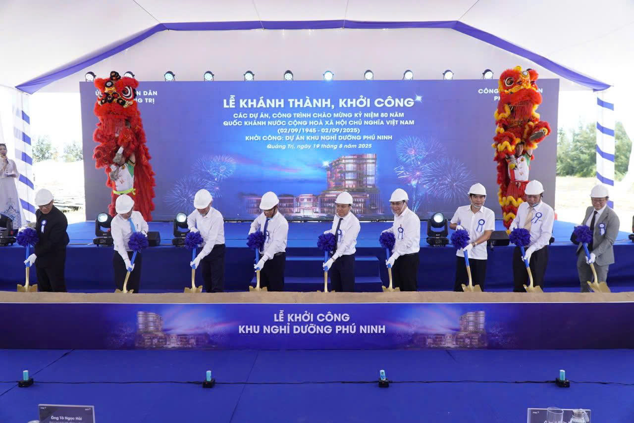 Quảng Trị khởi công dự án nghìn tỉ , thông xe cao tốc Vạn Ninh - Cam Lộ - Ảnh 1.