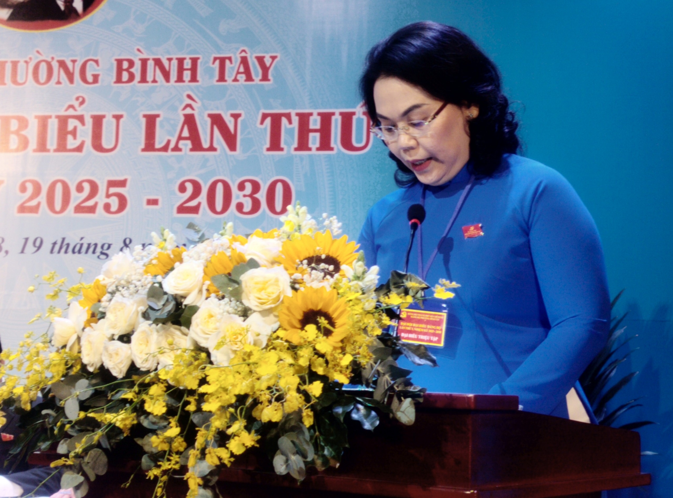 Bà Lê Thị Thanh Thảo làm Bí thư Đảng ủy phường Bình Tây- Ảnh 2.