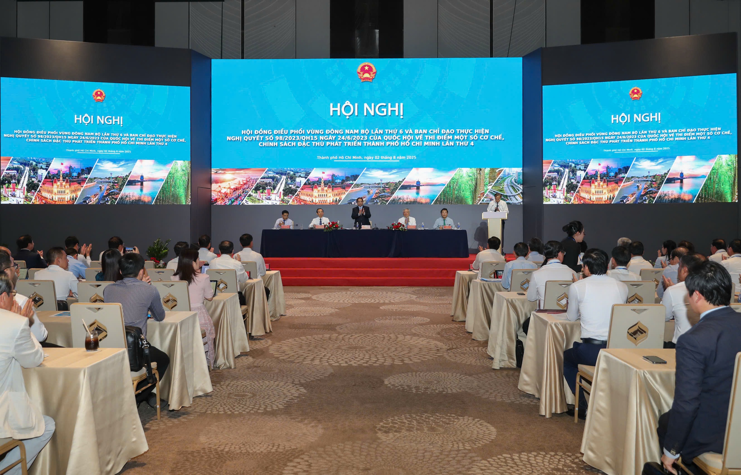 Thủ tướng Phạm Minh Ch&iacute;nh: Kh&ocirc;ng gian mới sẽ tạo động lực mới cho TP HCM v&agrave; V&ugrave;ng Đ&ocirc;ng Nam Bộ - Ảnh 3.