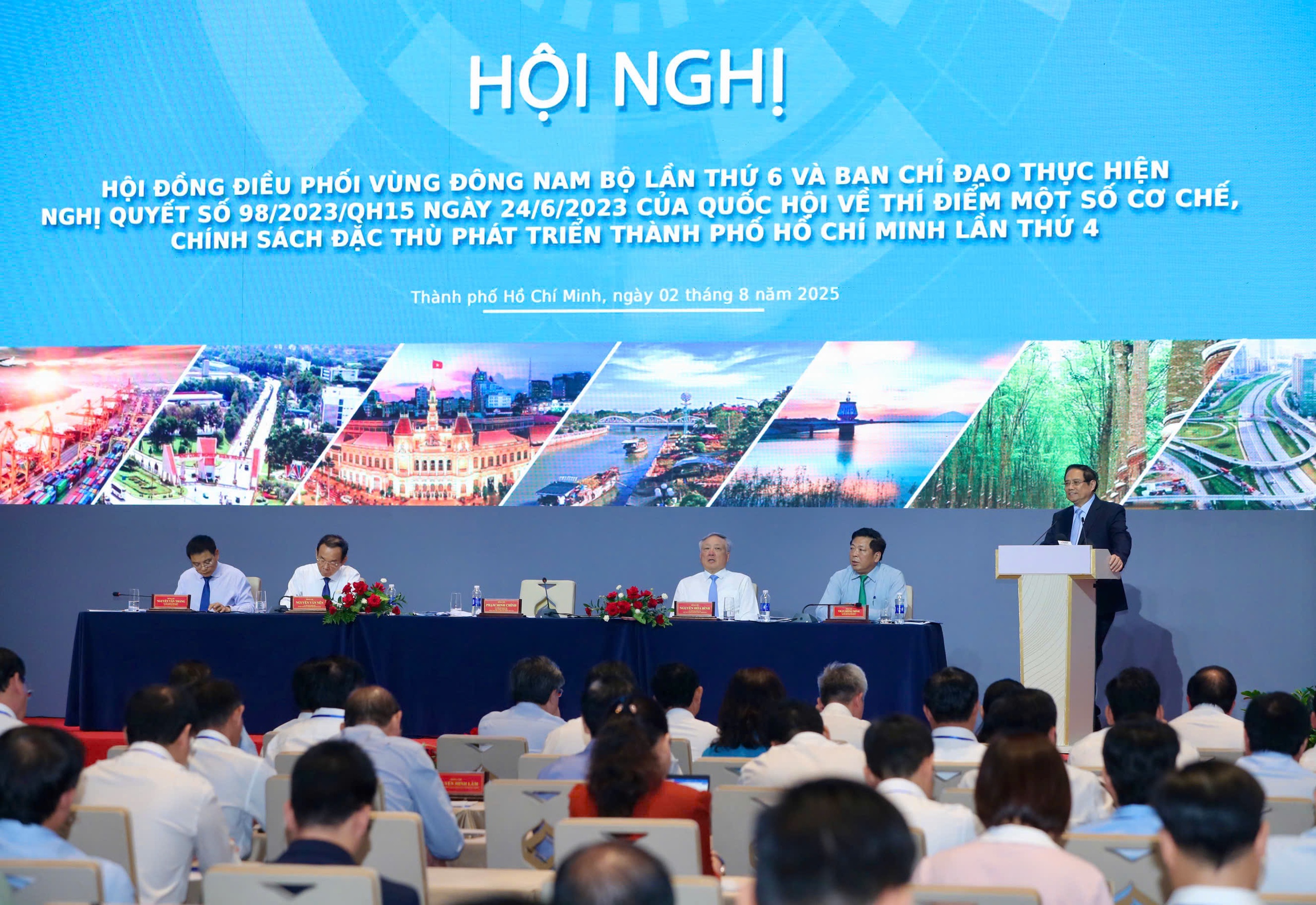 Thủ tướng Phạm Minh Ch&iacute;nh: Kh&ocirc;ng gian mới sẽ tạo động lực mới cho TP HCM v&agrave; V&ugrave;ng Đ&ocirc;ng Nam Bộ - Ảnh 2.