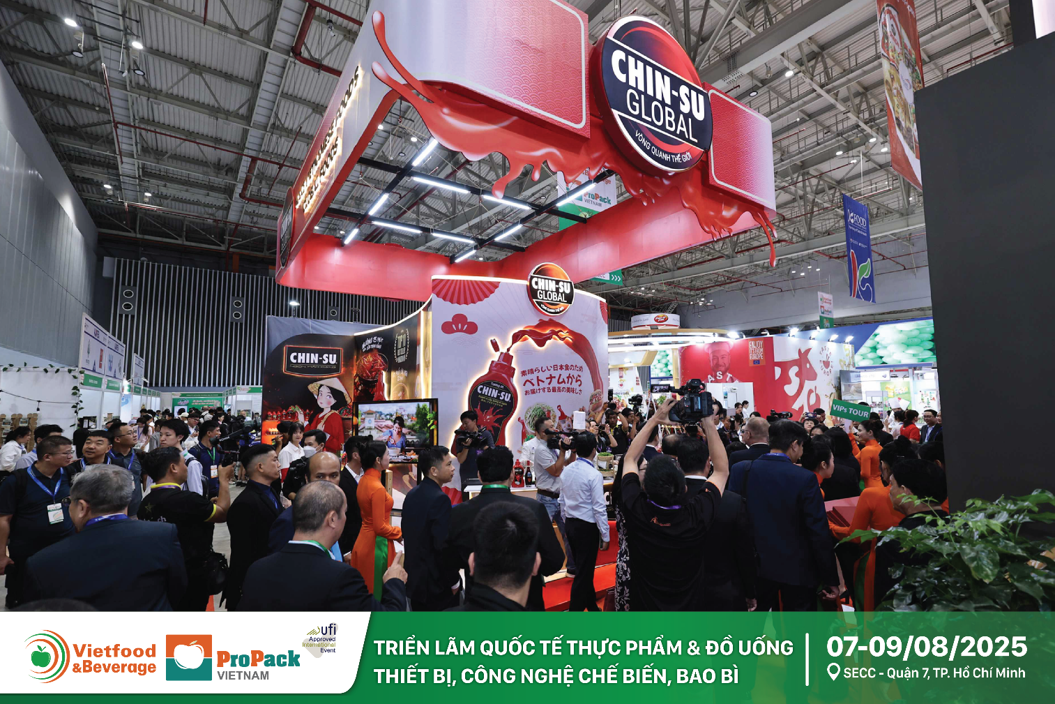 Vietfood & Beverage &ndash; Propack Vietnam 2025: quy tụ hơn 1.400 gian h&agrave;ng- Ảnh 1.