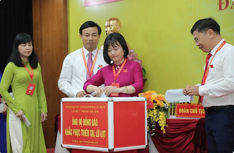 Ph&oacute; Gi&aacute;m đốc Sở T&agrave;i ch&iacute;nh l&agrave;m B&iacute; thư Đảng ủy phường An Nhơn nhiệm kỳ 2025 - 2030 - Ảnh 5.