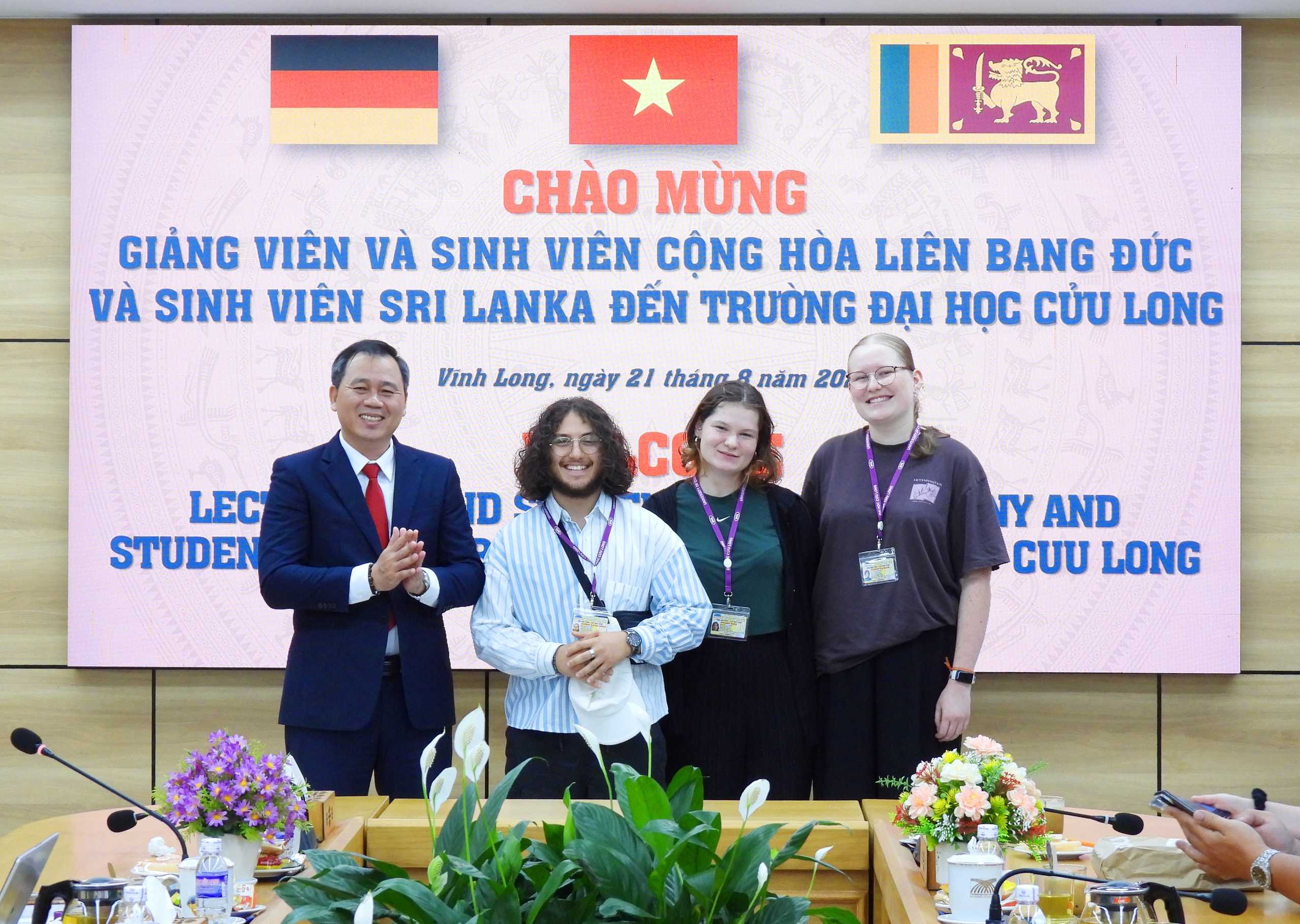Trường ĐH Cửu Long tiếp nhận giảng vi&ecirc;n, sinh vi&ecirc;n Đức v&agrave; lưu học sinh Sri Lanka- Ảnh 3.