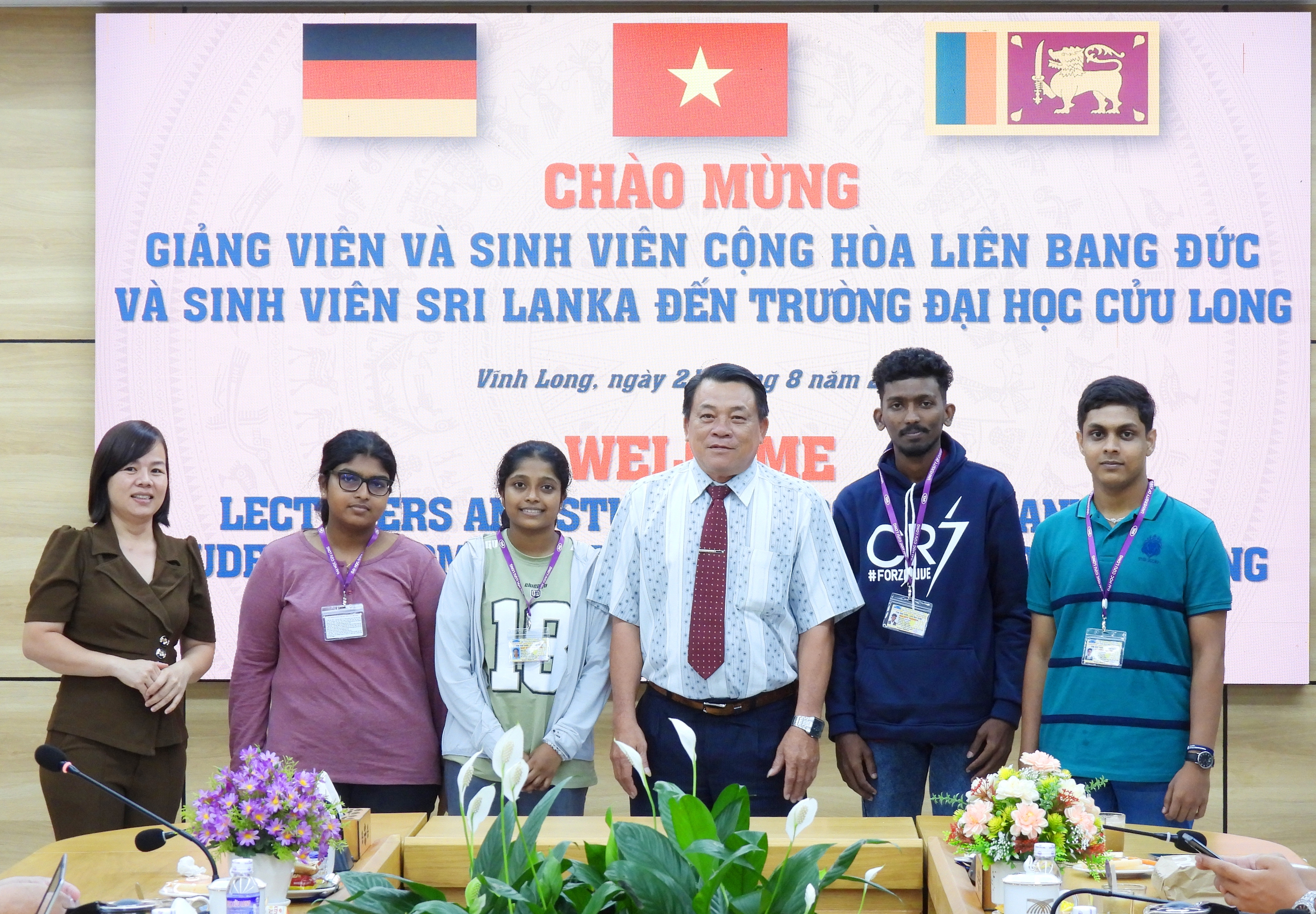 Trường ĐH Cửu Long tiếp nhận giảng vi&ecirc;n, sinh vi&ecirc;n Đức v&agrave; lưu học sinh Sri Lanka- Ảnh 4.