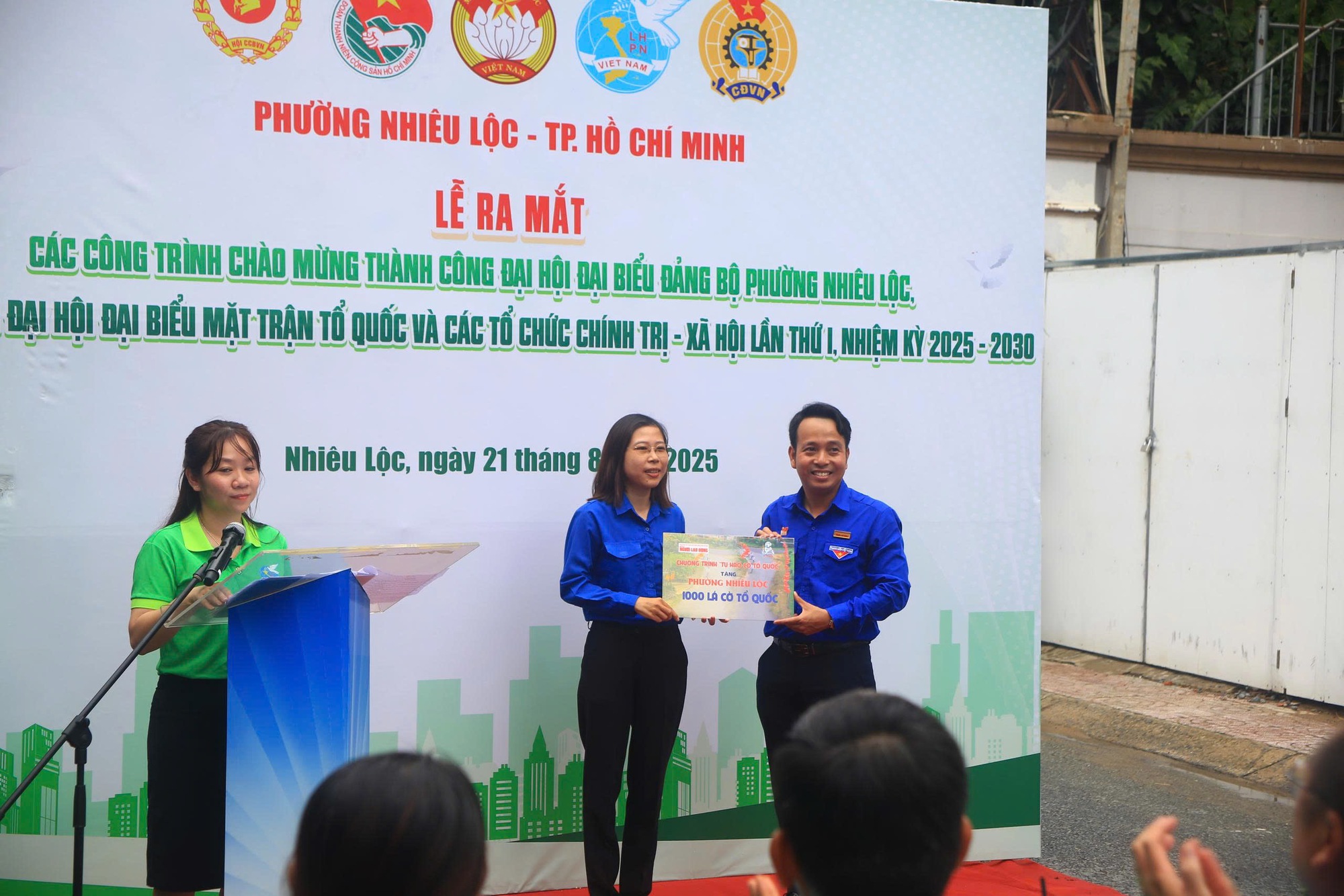 Phường Nhi&ecirc;u Lộc ra mắt nhiều c&ocirc;ng tr&igrave;nh ch&agrave;o mừng Đại hội- Ảnh 4.