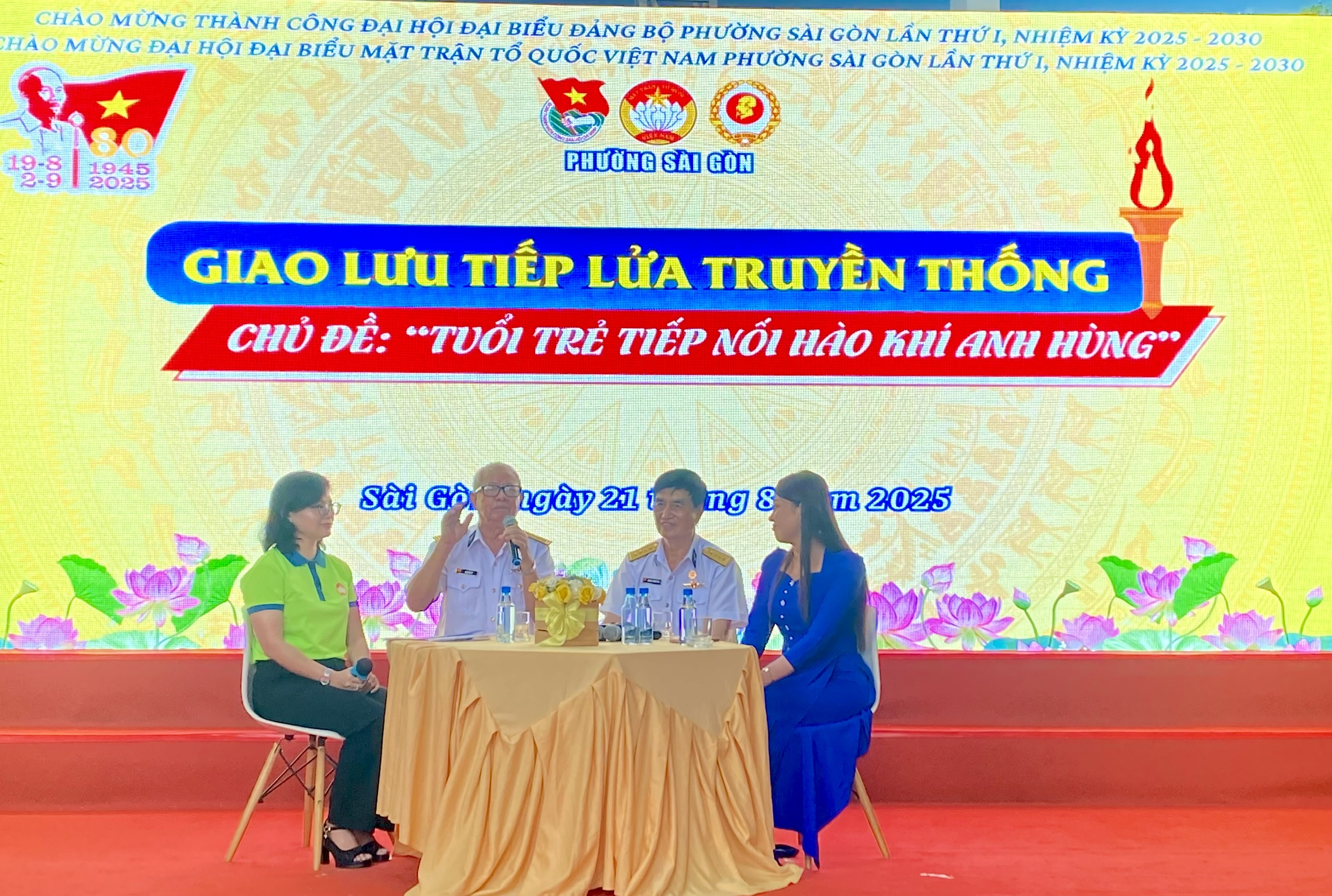 Một buổi sáng ý nghĩa ở phường Sài Gòn, TP HCM- Ảnh 1.