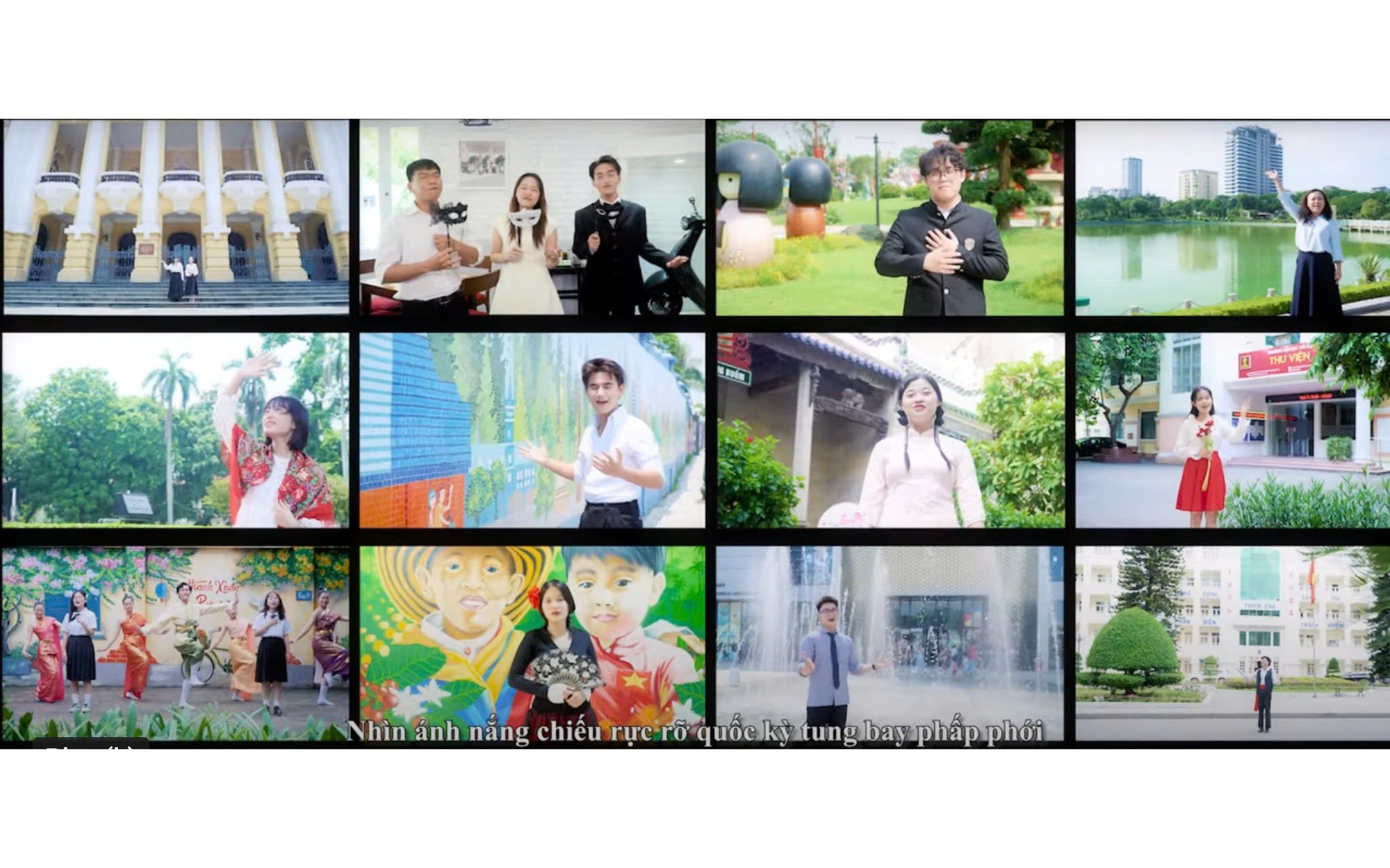 "Viết tiếp câu chuyện hòa bình" được chuyển ngữ 13 thứ tiếng