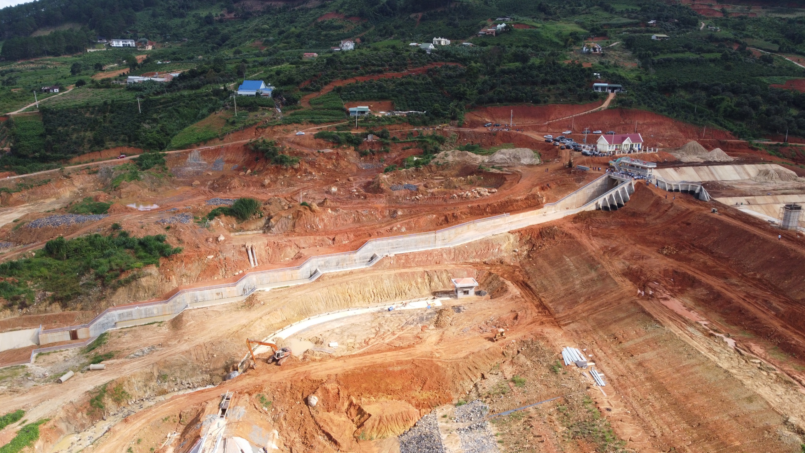 Dự án hồ chứa nước gần 500 tỉ ở Lâm Đồng tan hoang sau gần 2 năm chờ khắc phục sạt trượt- Ảnh 2.