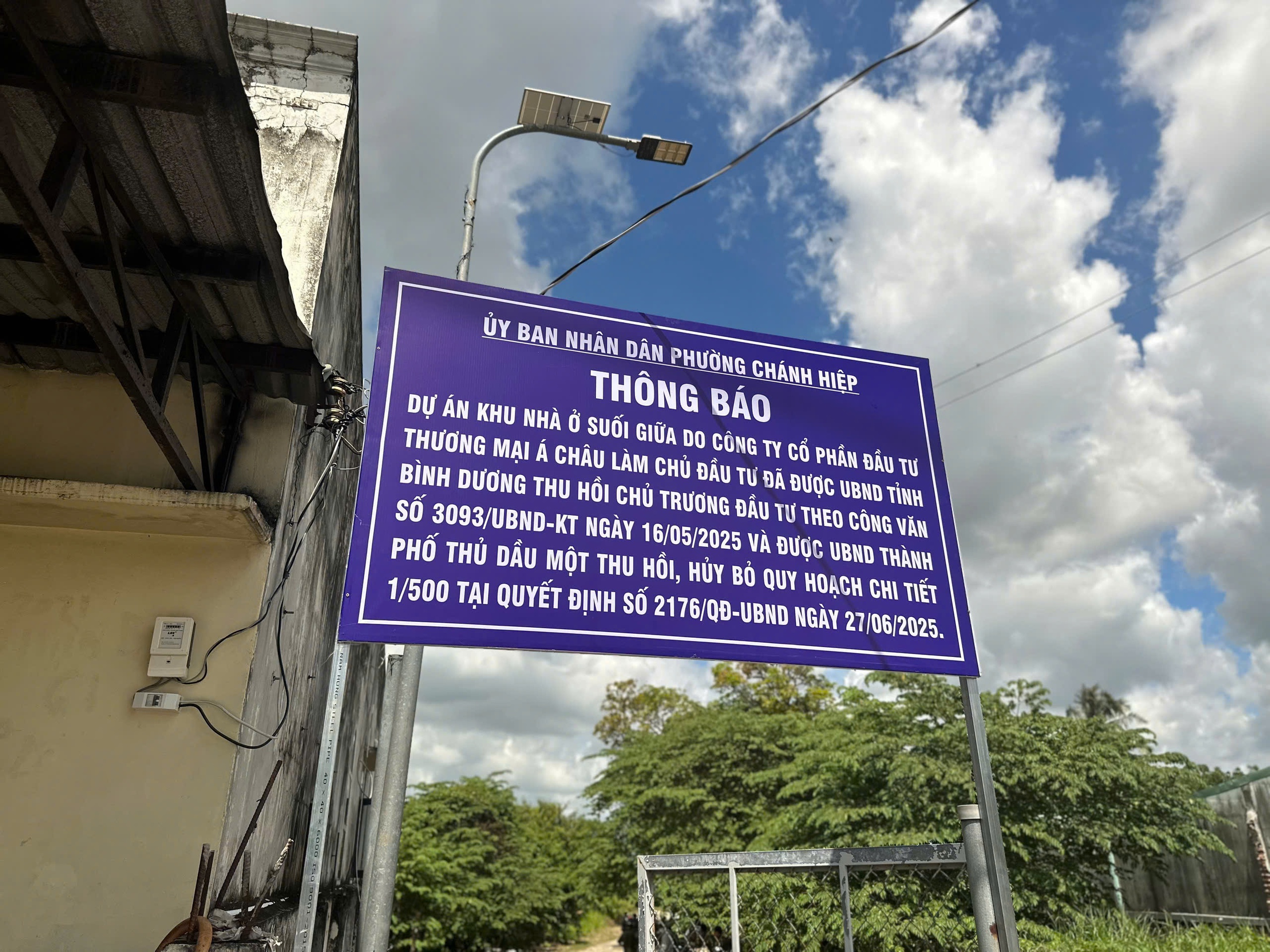 Thông báo quan trọng liên quan đến 1 dự án khu dân cư ở TP HCM - Ảnh 1.