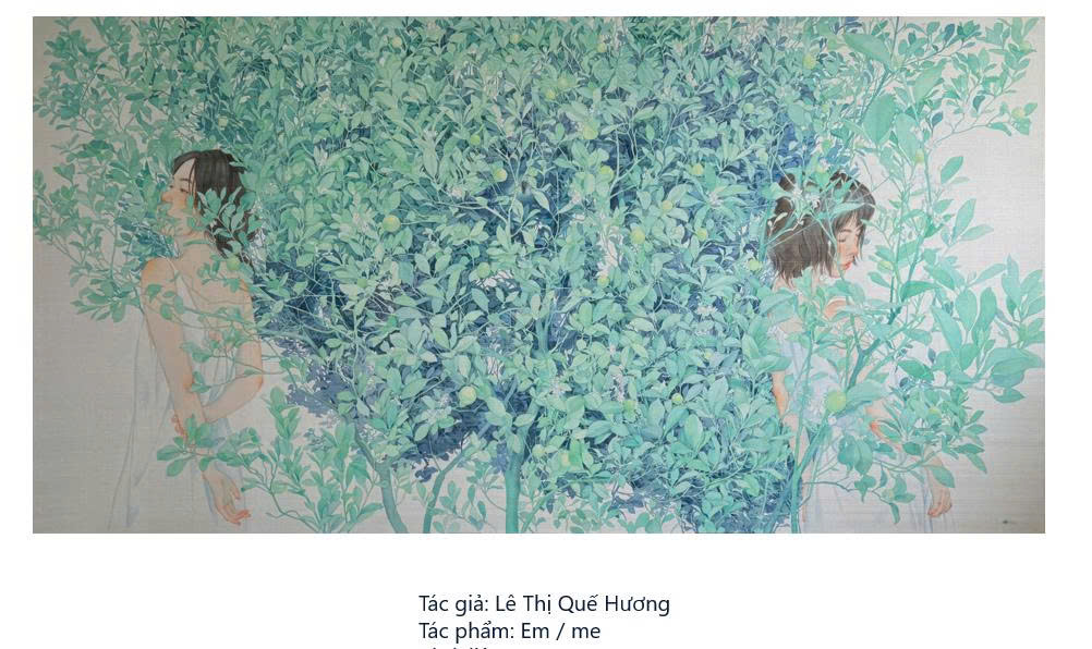 Bức tranh lụa đoạt giải thưởng năm 2025
- Ảnh 1.
