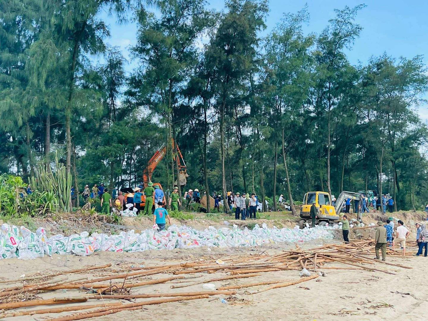 Ứng ph&oacute; b&atilde;o số 5: H&agrave; Tĩnh di dời hơn 650 hộ d&acirc;n đến nơi an to&agrave;n- Ảnh 6.