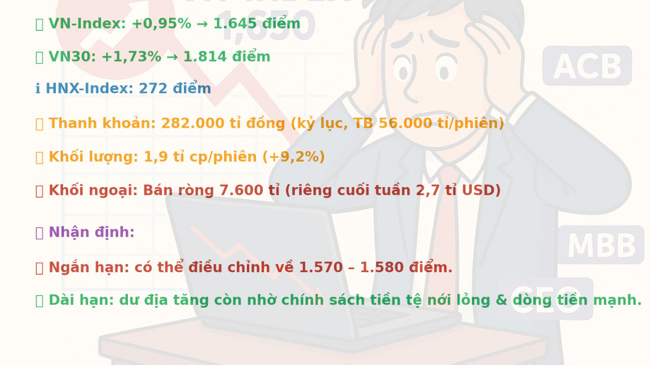 Dự b&aacute;o thị trường chứng kho&aacute;n sau phi&ecirc;n lao dốc 42 , 53 điểm cuối tuần - Ảnh 1.