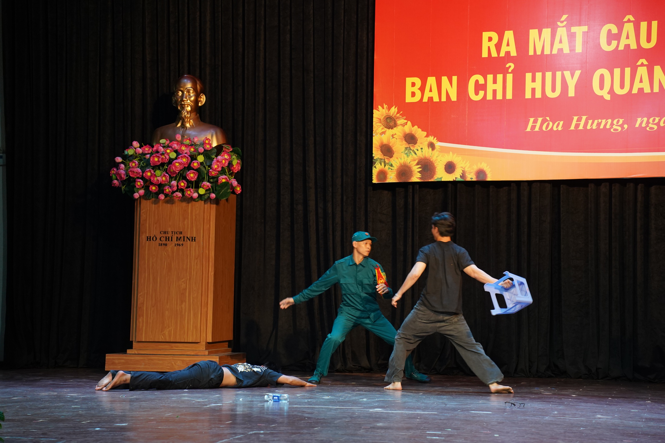 Ra mắt C&acirc;u lạc bộ V&otilde; thuật Ban Chỉ huy qu&acirc;n sự phường đầu ti&ecirc;n của TP HCM - Ảnh 2.